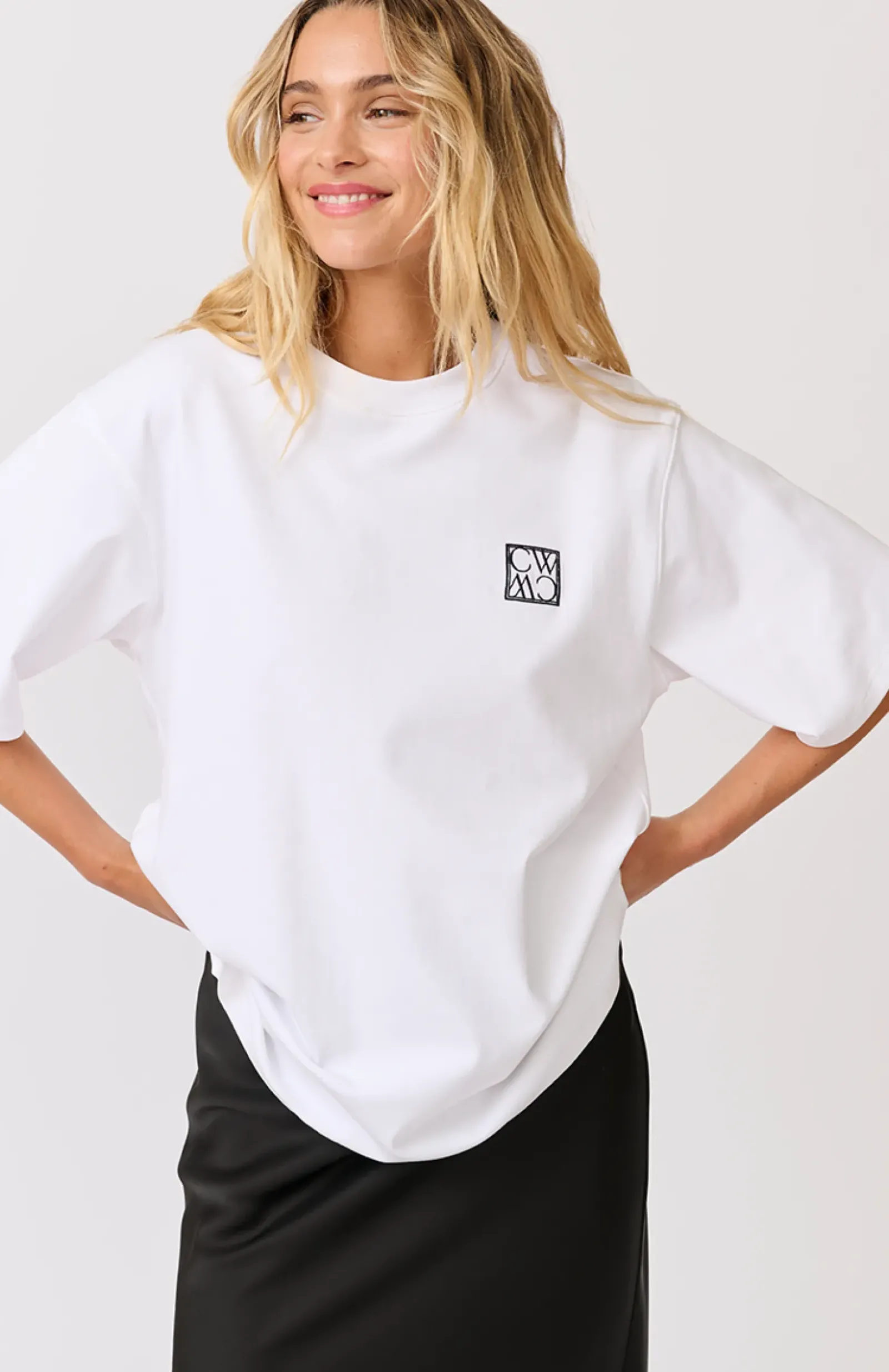 Cartel & Willow Cartel & Willow Sadie Tee - White New