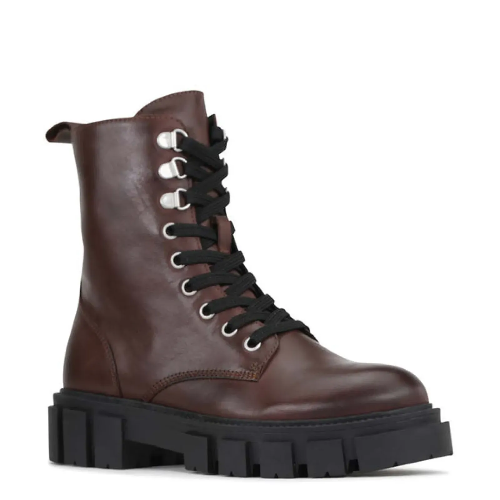 EOS Melbourne EOS Feature Leather Boot - Chestnut New