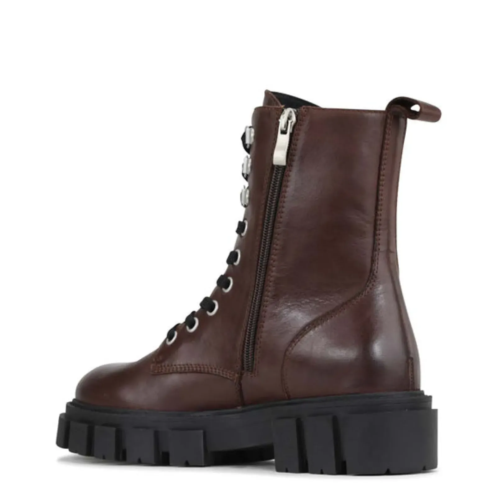 EOS Melbourne EOS Feature Leather Boot - Chestnut New