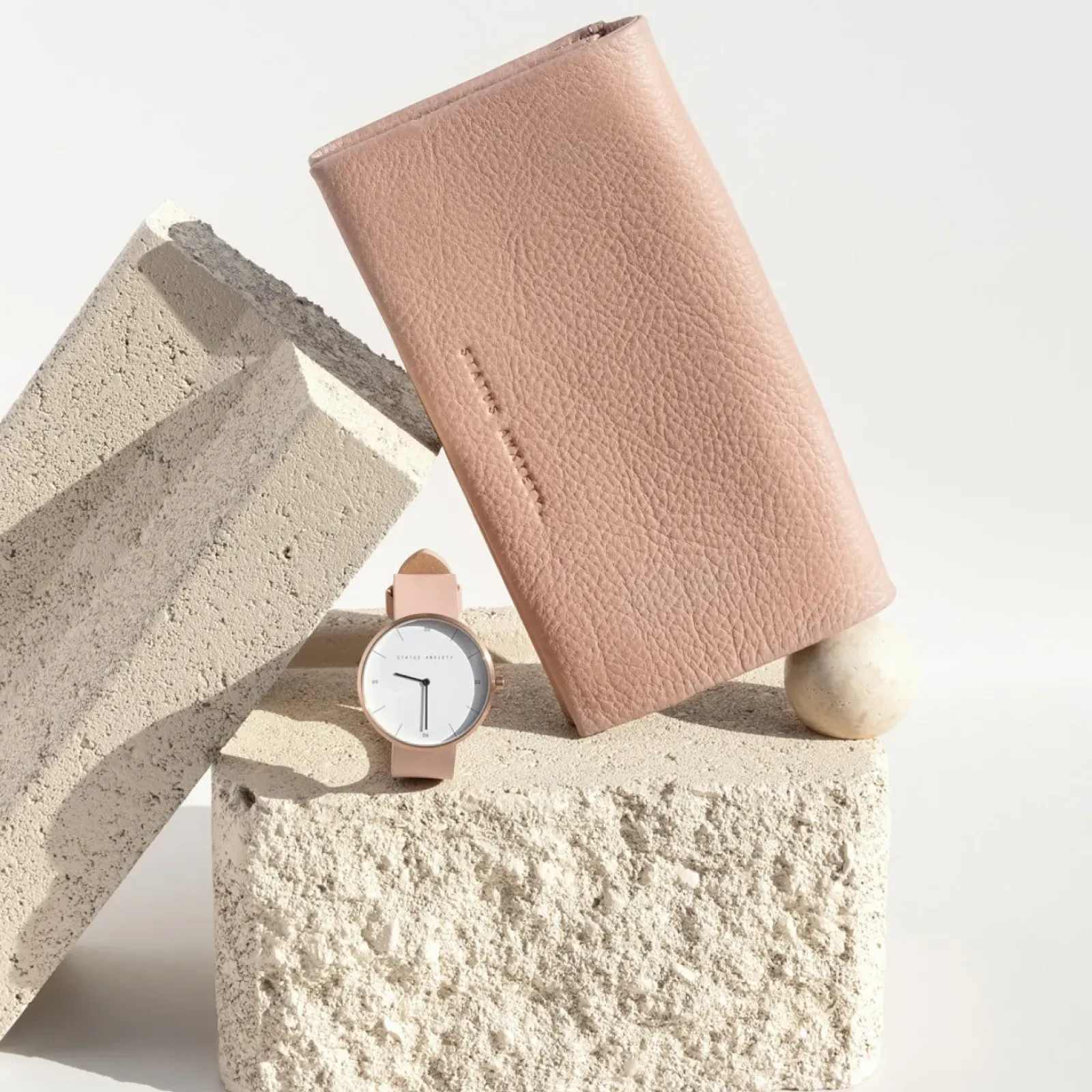 Status Anxiety Change It All Coin Purse - Dusty Pink Best