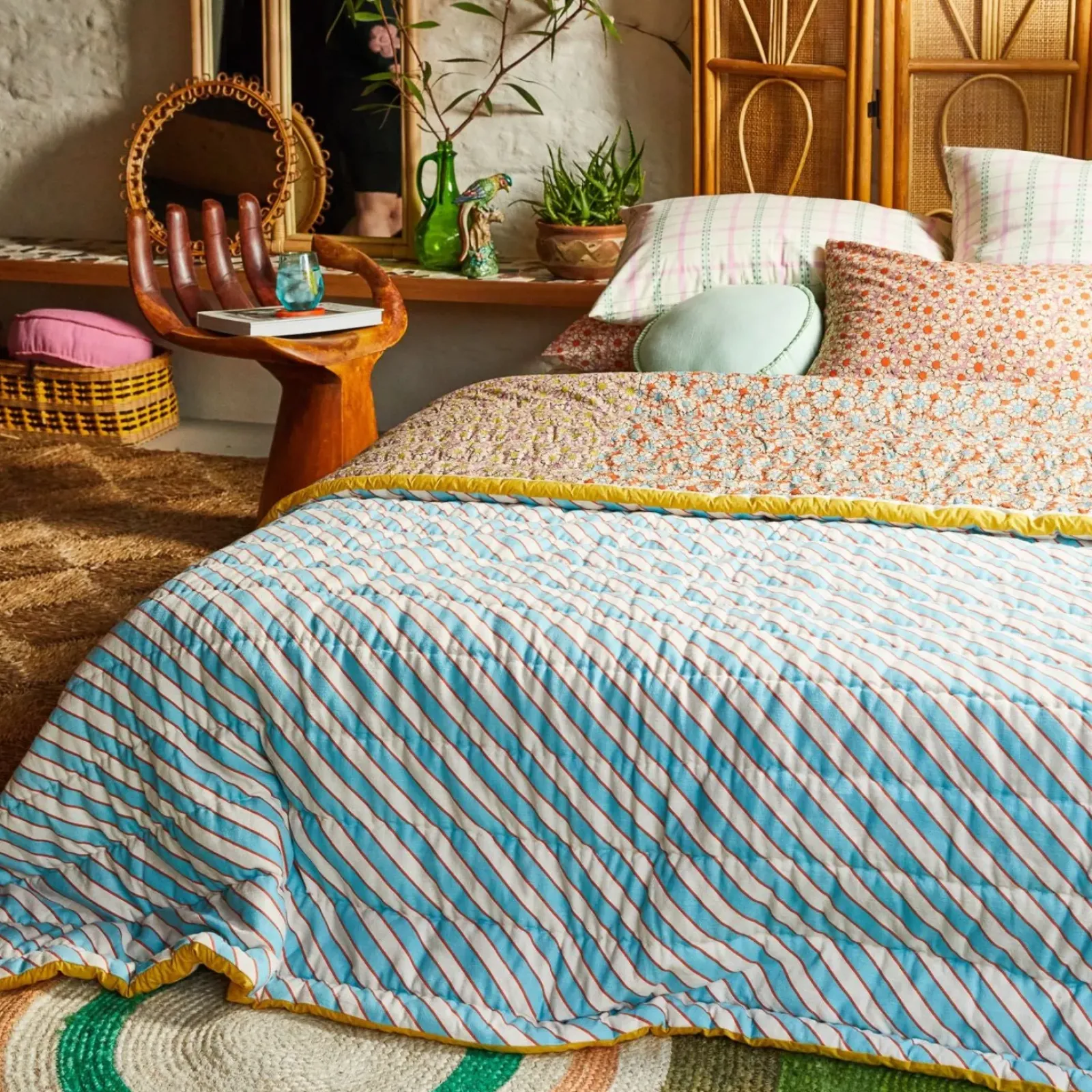 Sage & Clare Sage & Clare Posie Floral Bedcover Hot