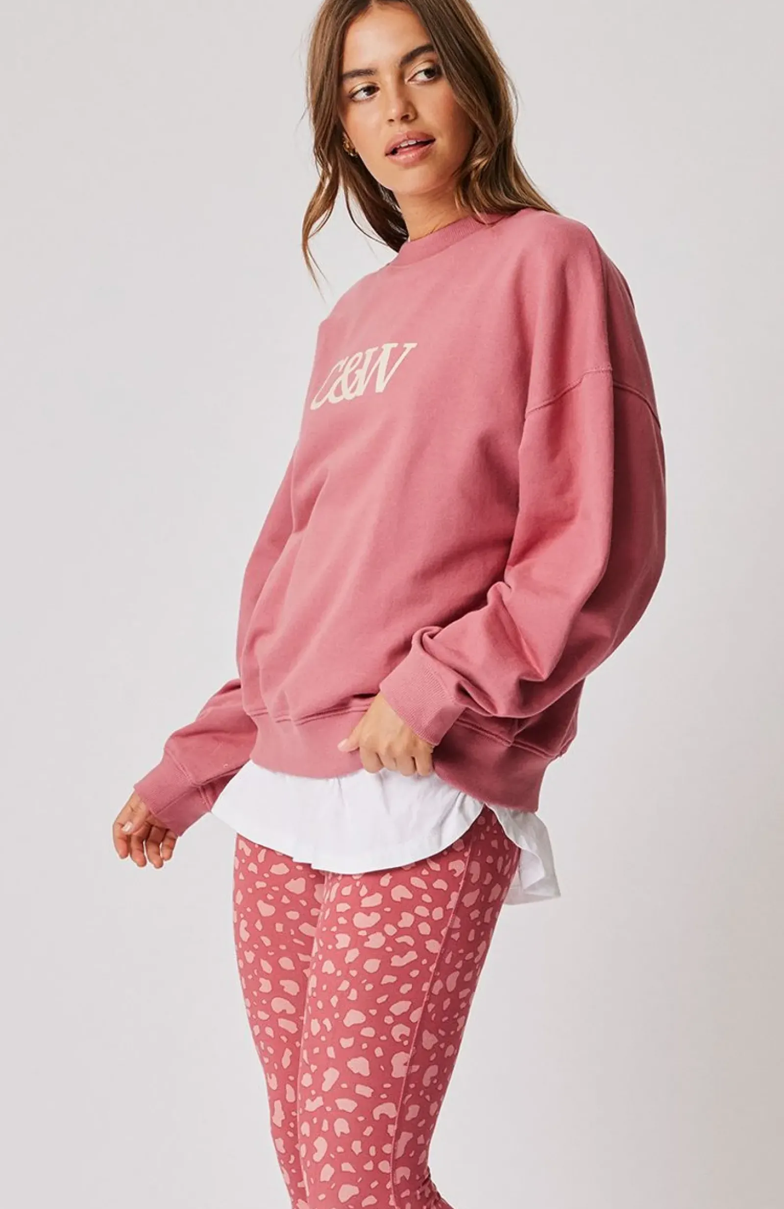 Cartel & Willow Cartel & Willow Nina Sweater - Merlot Best