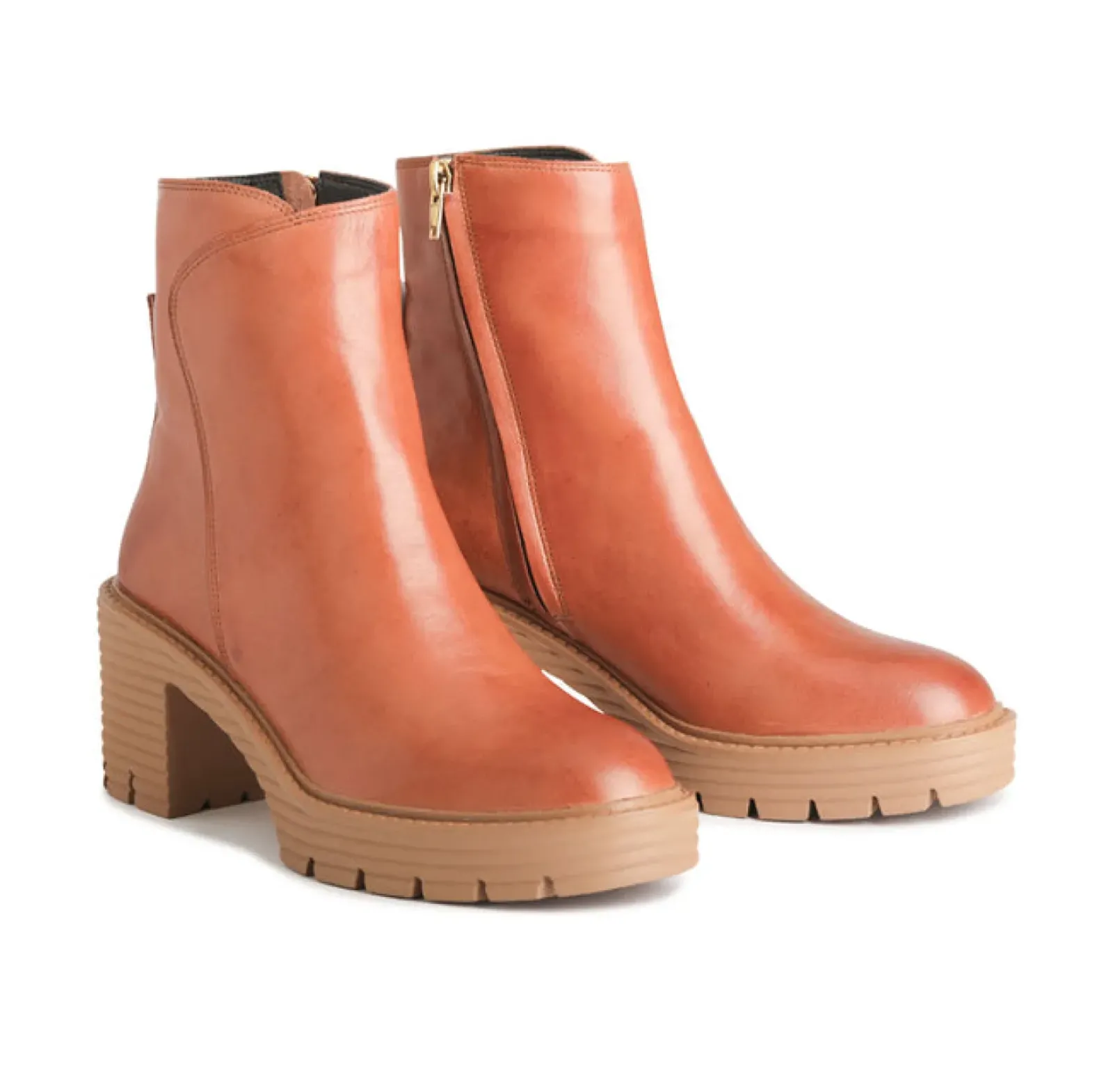 EOS Melbourne EOS Malini Leather Boot - Brandy Outlet