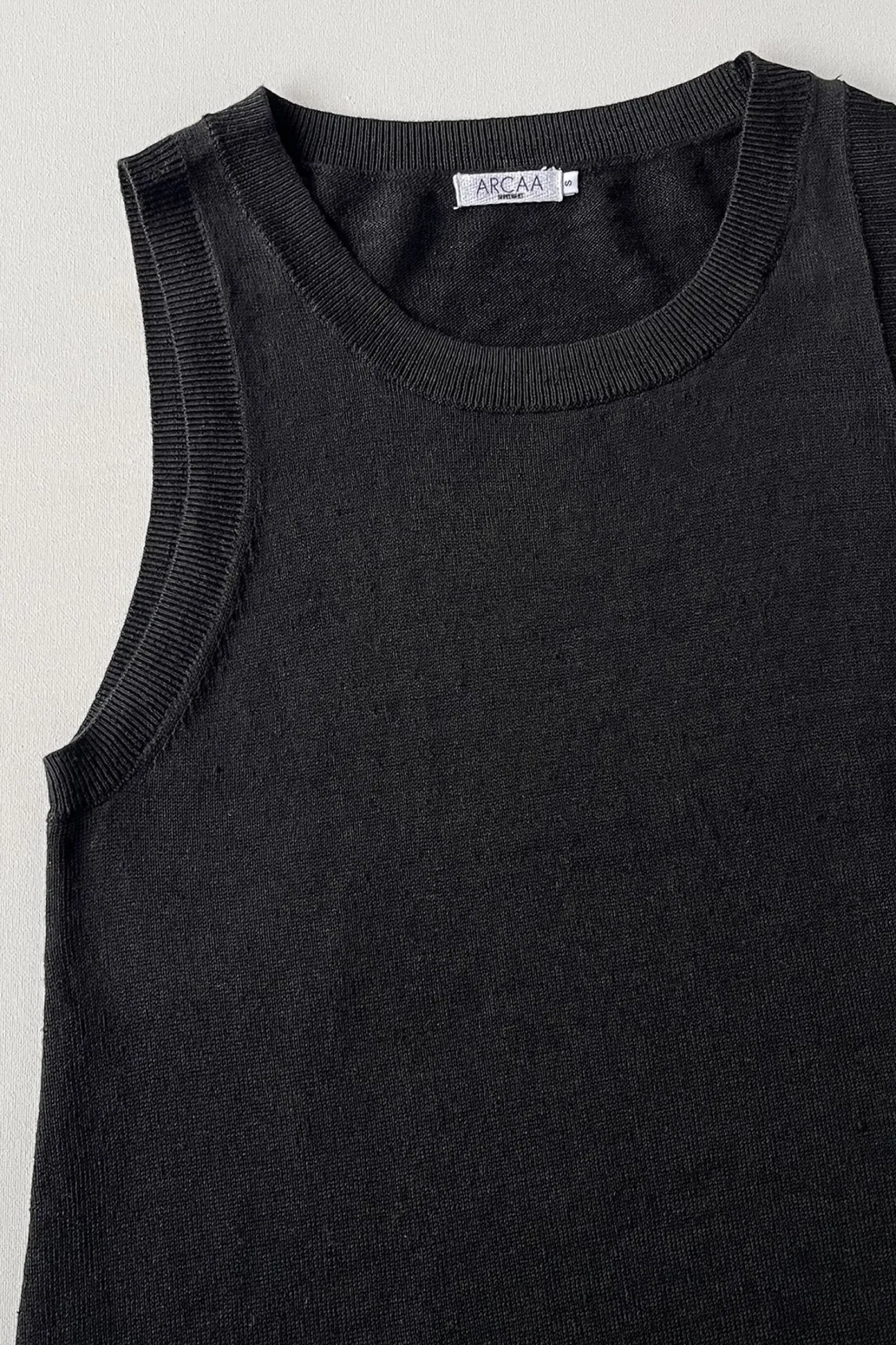 ARCAA Brie Long Dress - Black Clearance