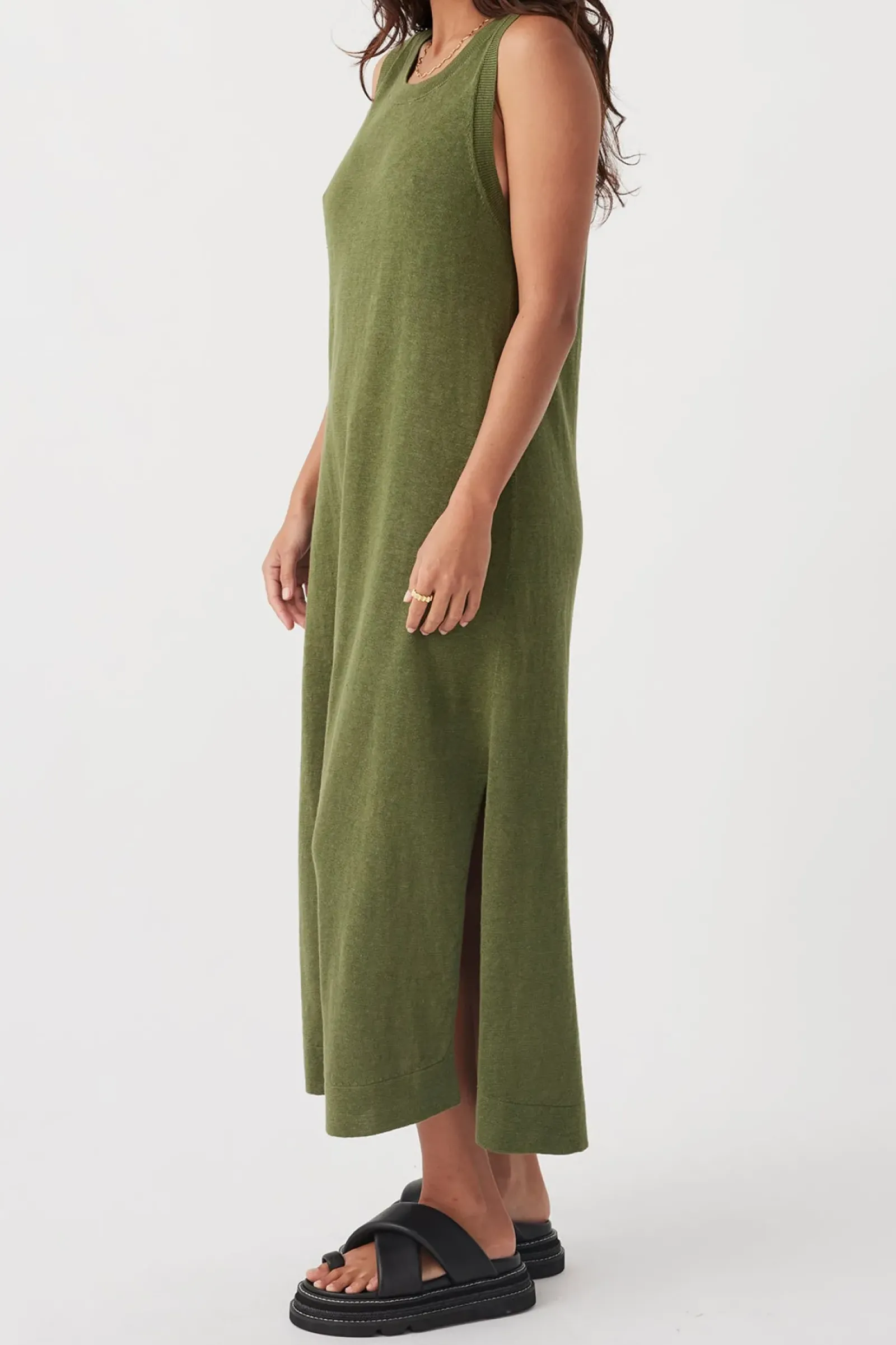 ARCAA Brie Long Dress - Caper Hot