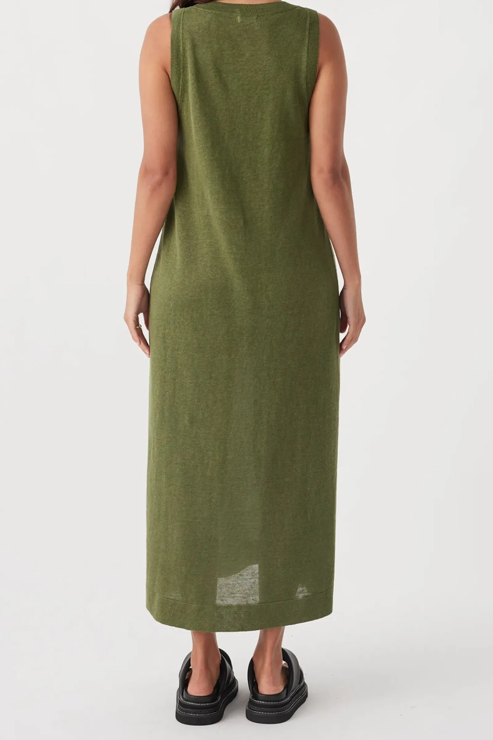 ARCAA Brie Long Dress - Caper Hot
