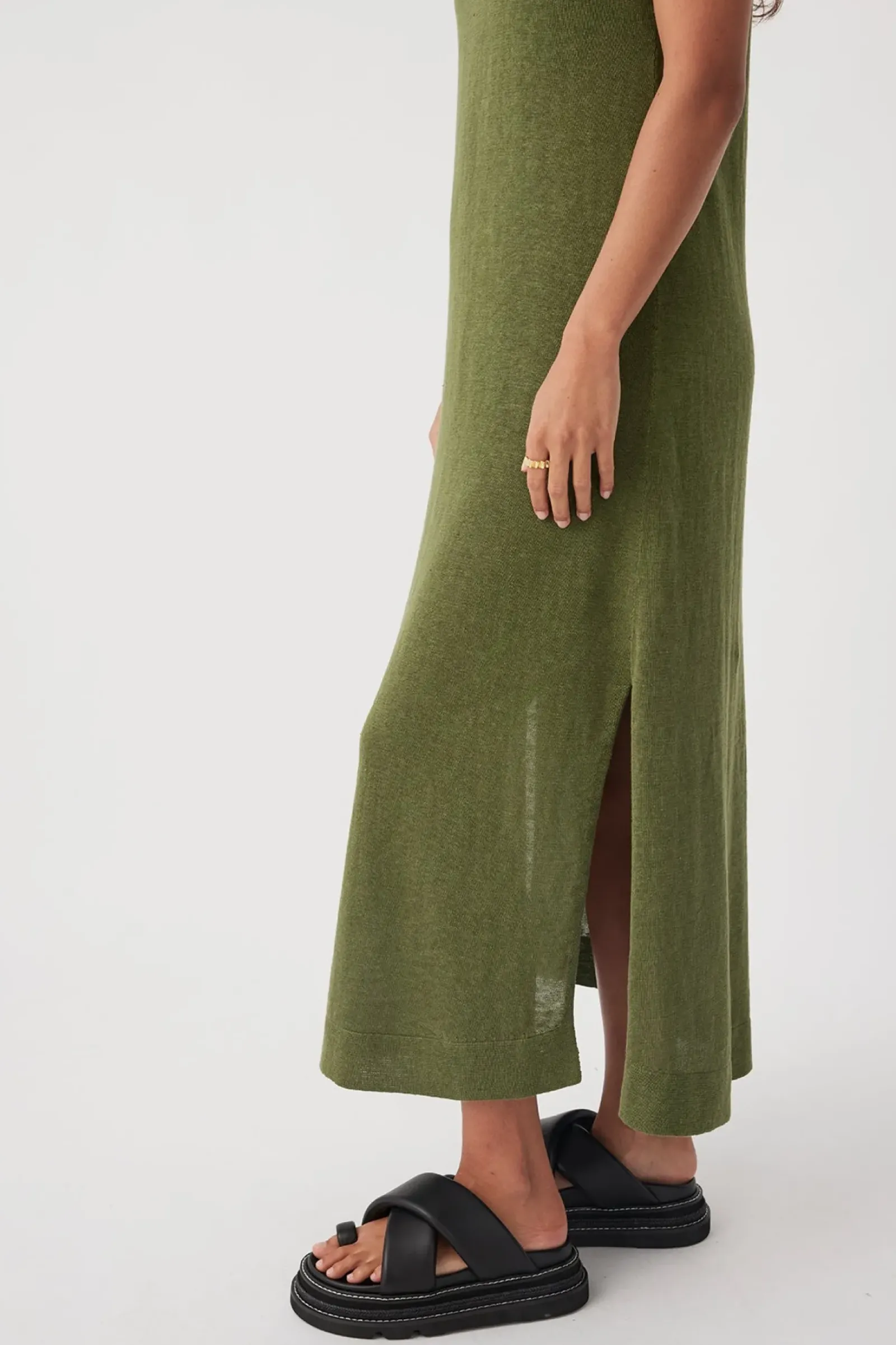 ARCAA Brie Long Dress - Caper Hot