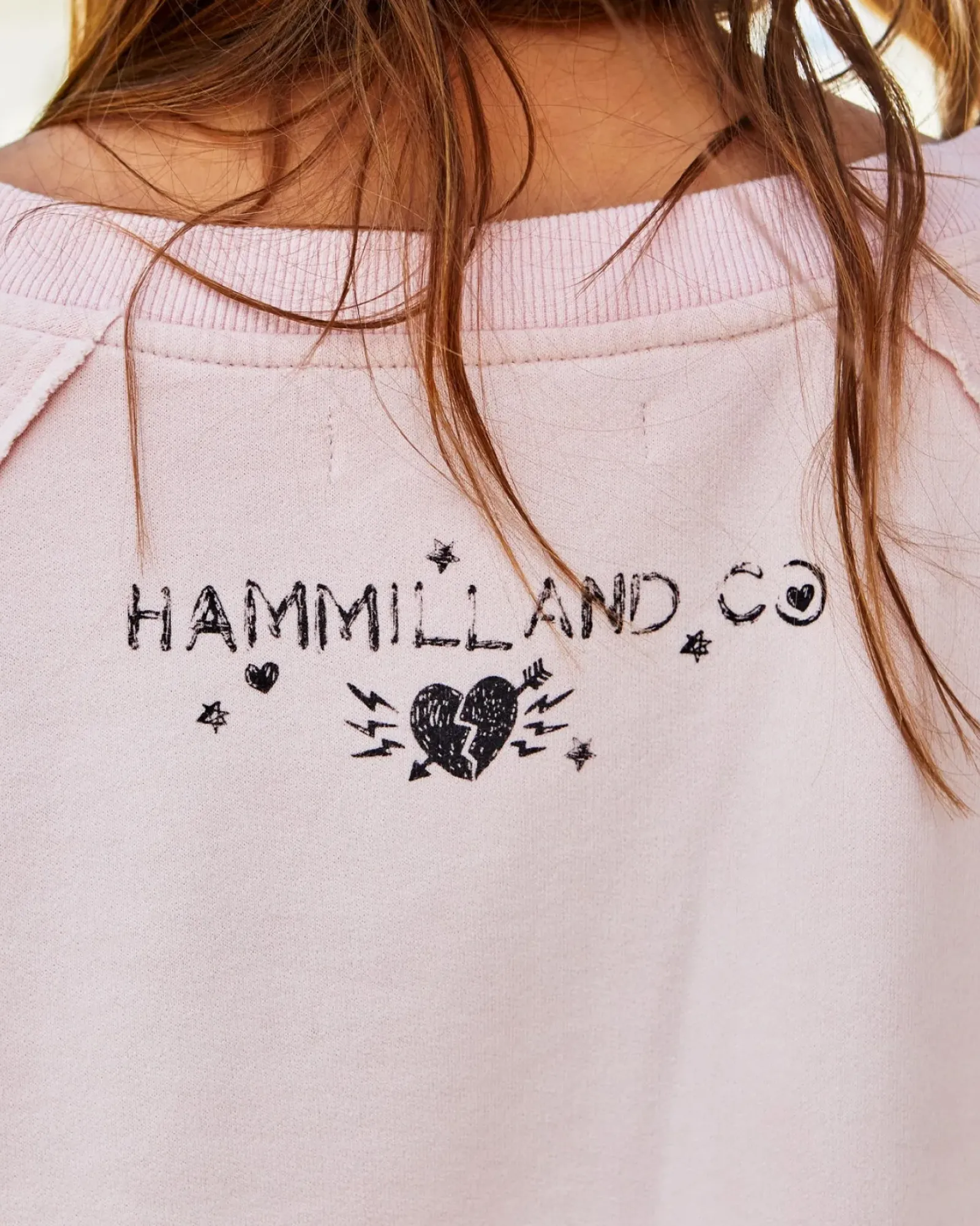 Hammill & Co Hammill & Co Vintage Fiesta Sweat - Pink Hot