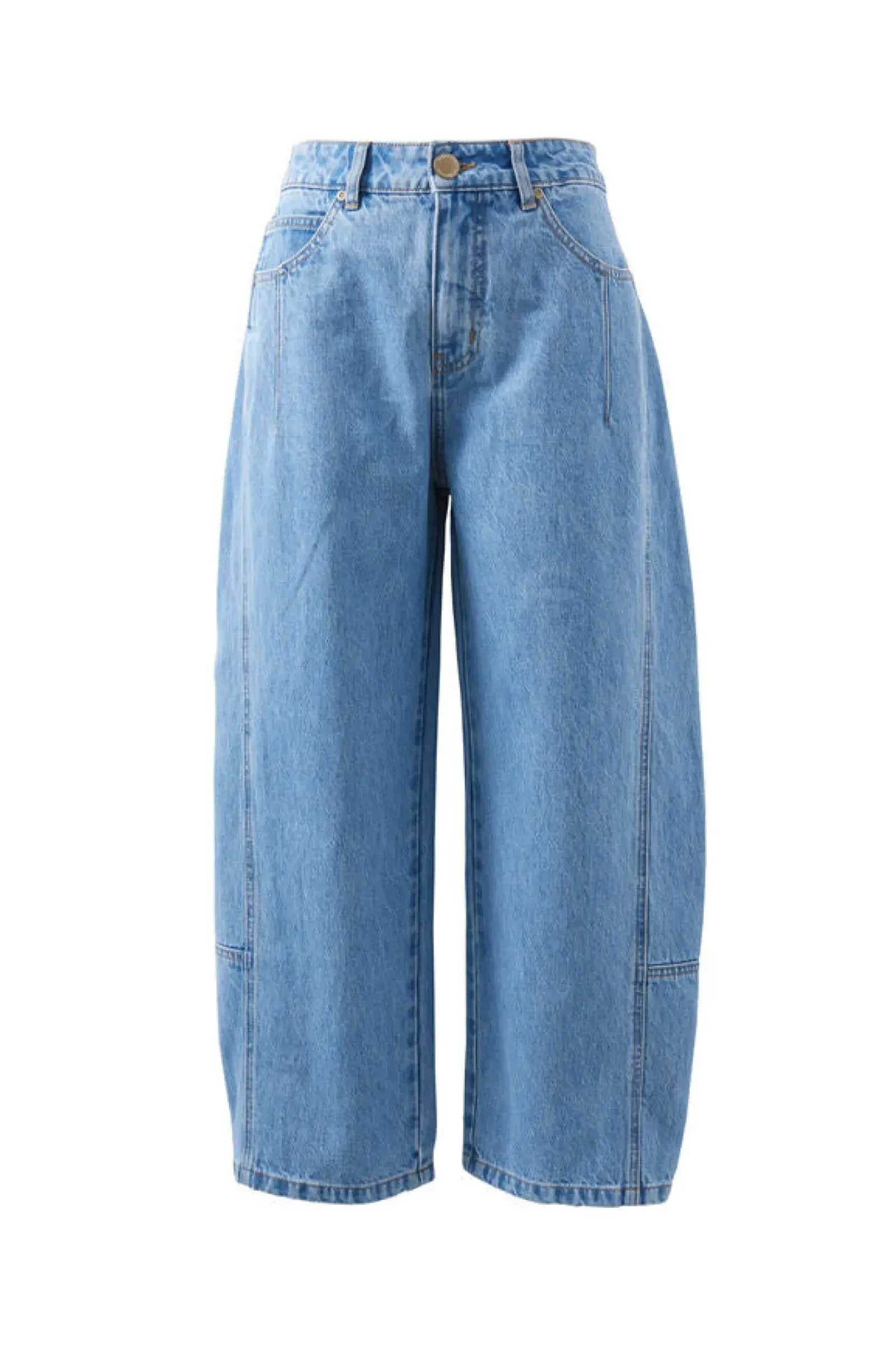 Ceres Life Darted Barrel Jean - Vintage Blue Discount