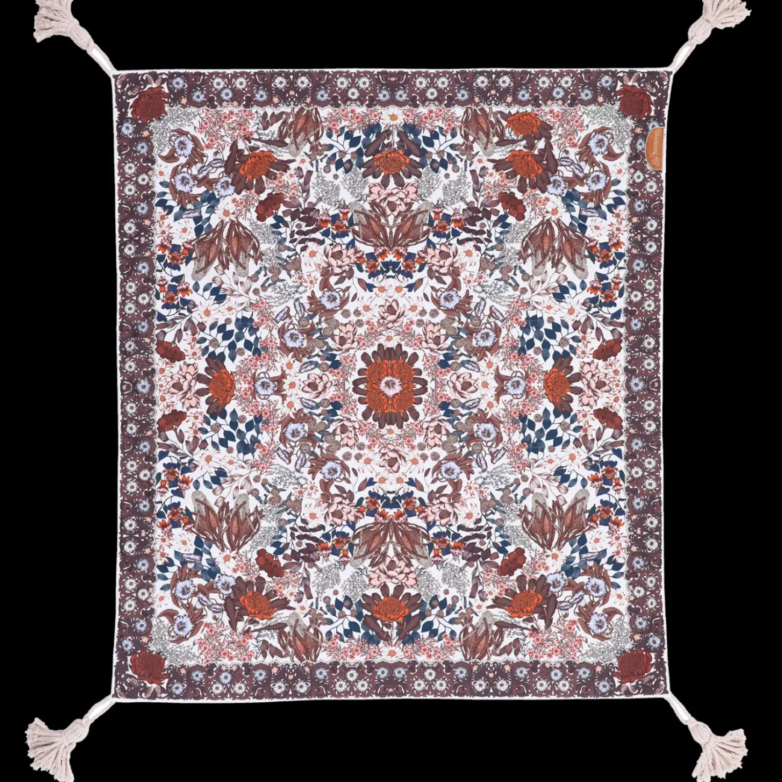 Wandering Folk Native Picnic Rug - Blossom New