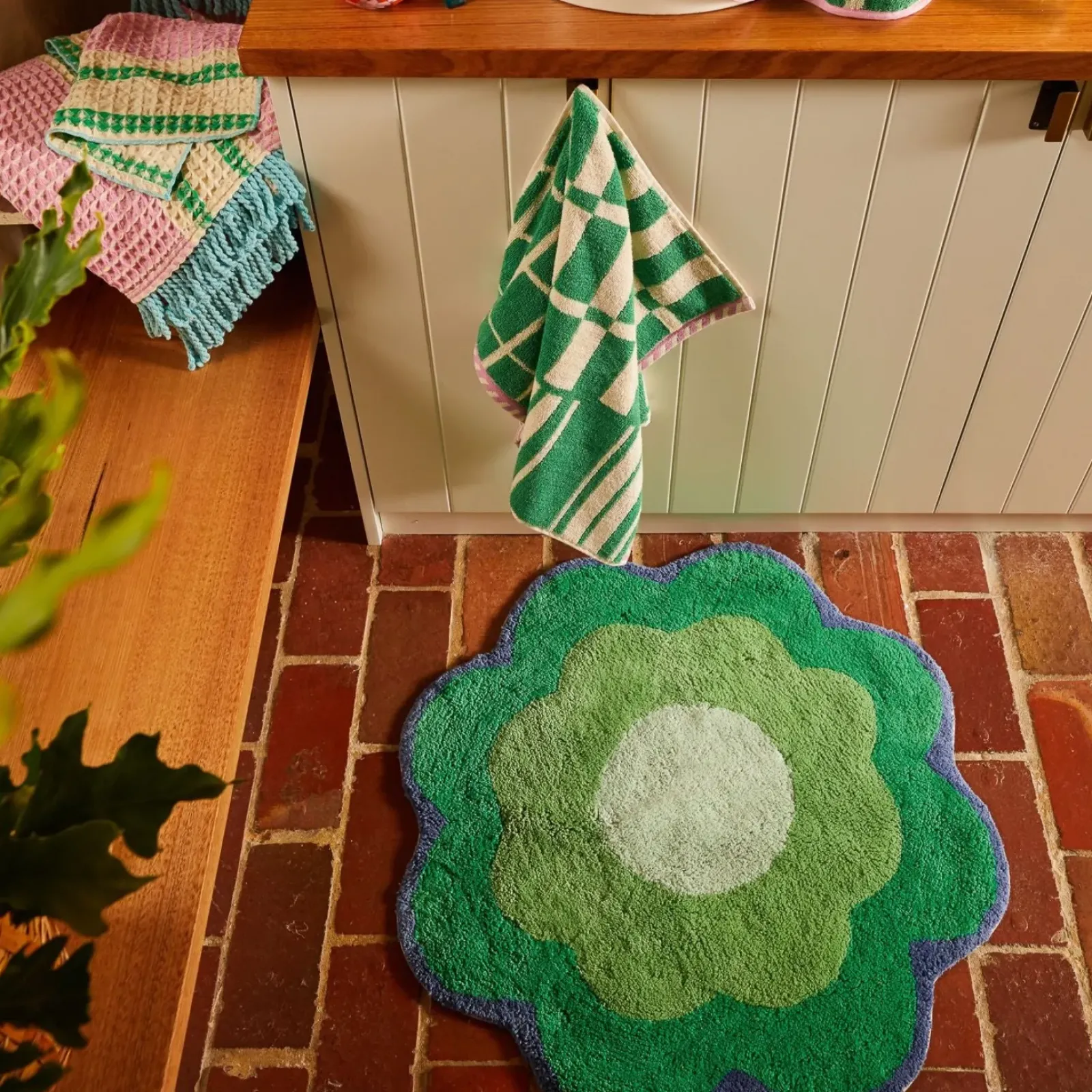 Sage & Clare Sage & Clare Kiska Bath Mat - Perilla Outlet