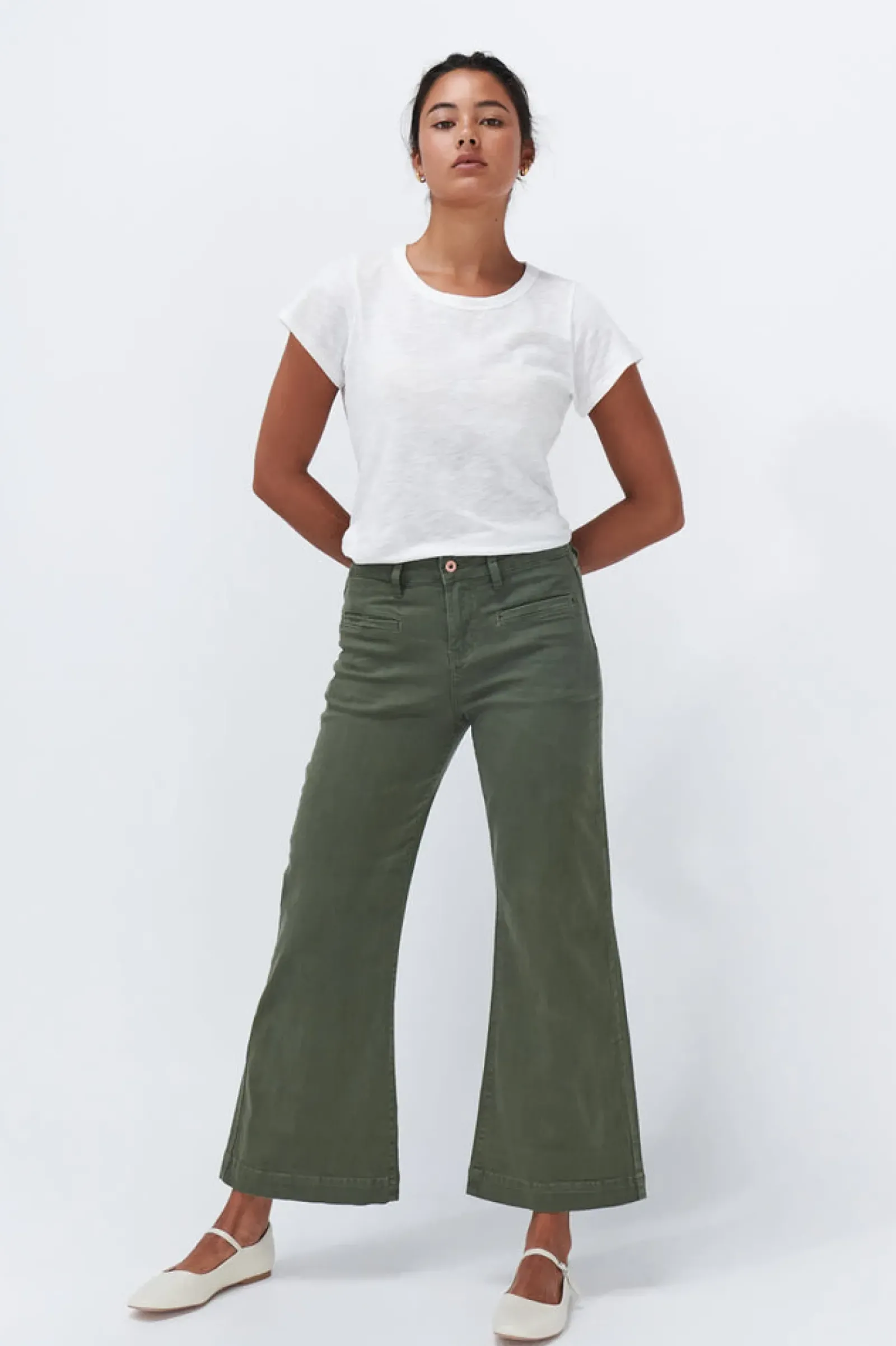 Kireina Freya Jean - Khaki Fashion