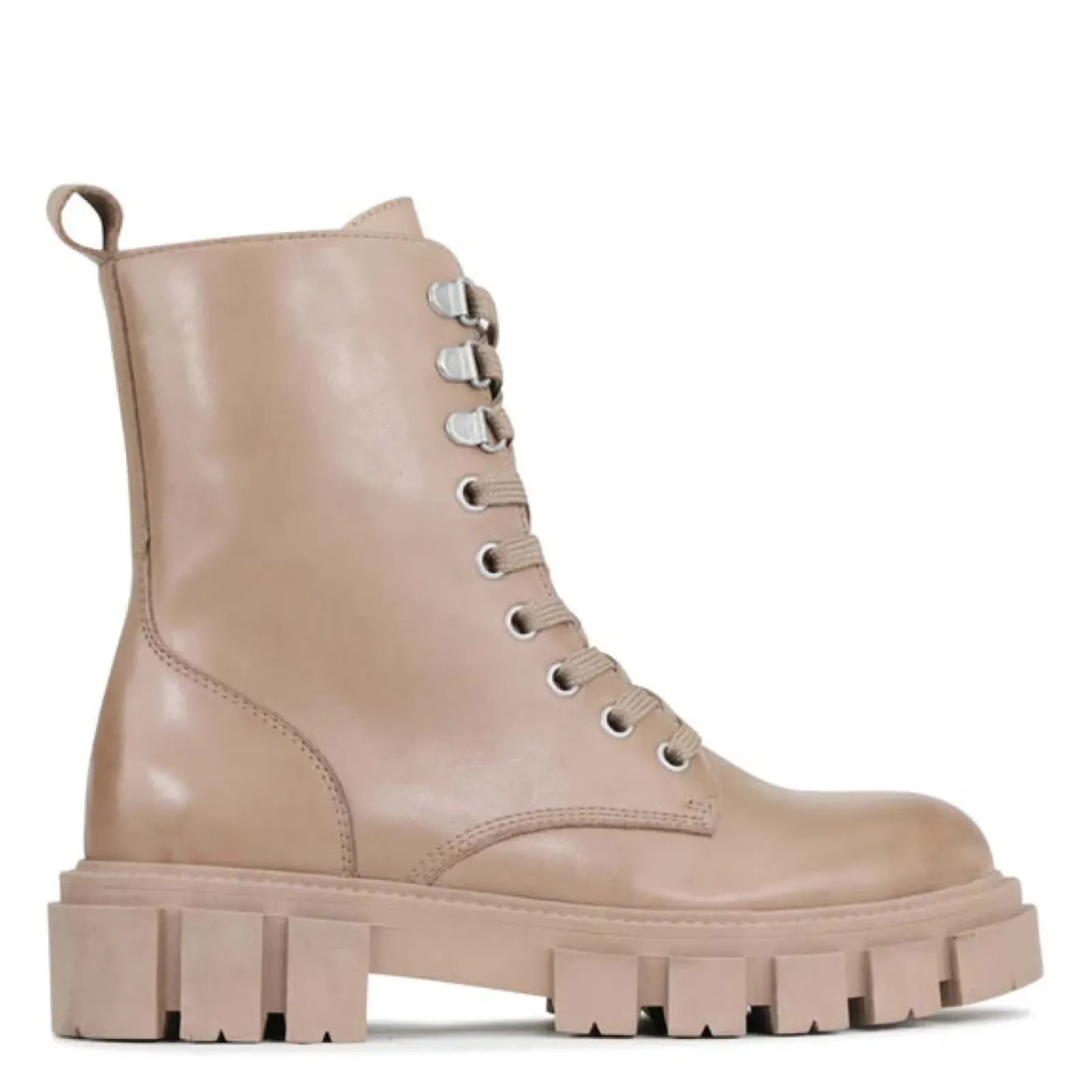 EOS Melbourne EOS Feature Leather Boot - Taupe Best