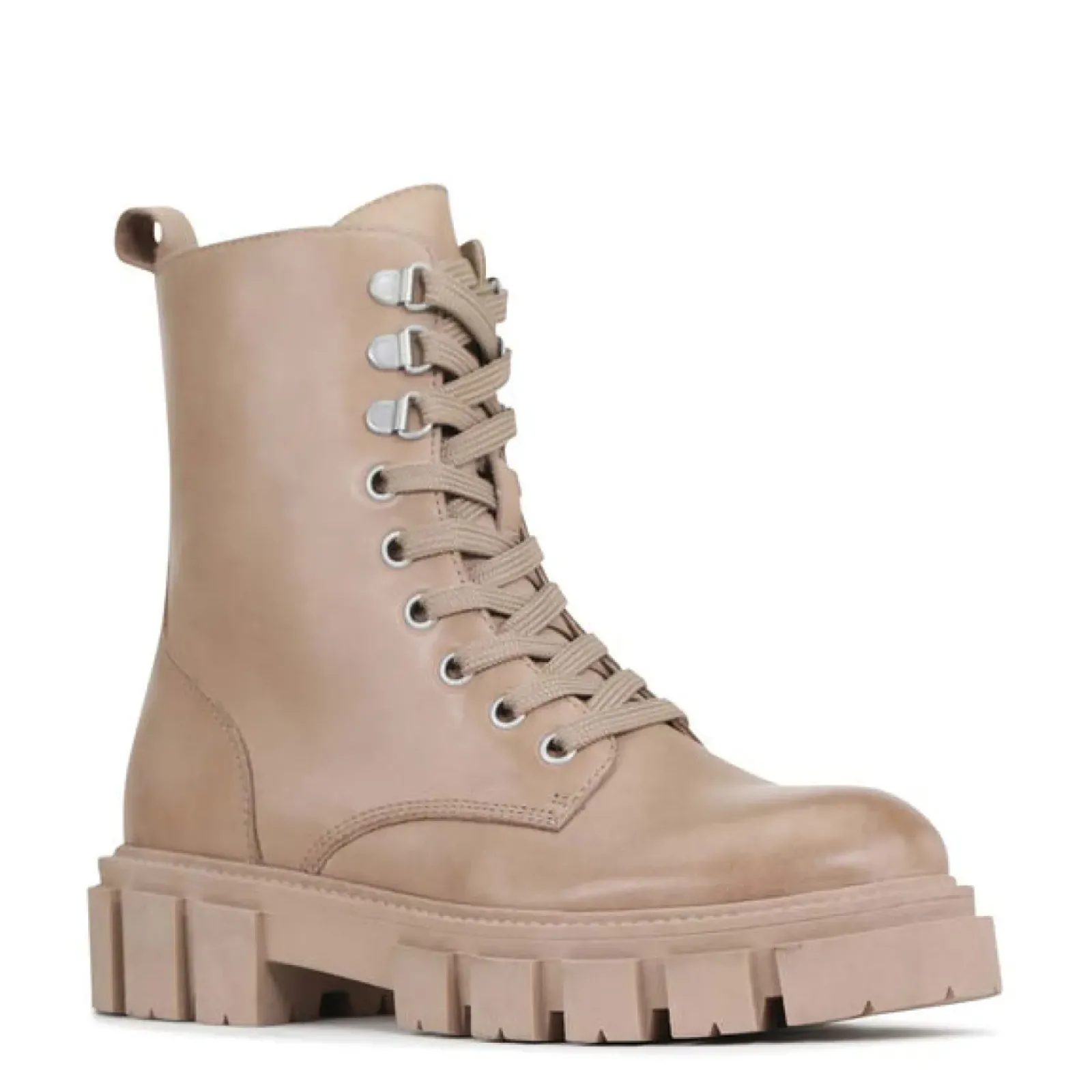 EOS Melbourne EOS Feature Leather Boot - Taupe Best