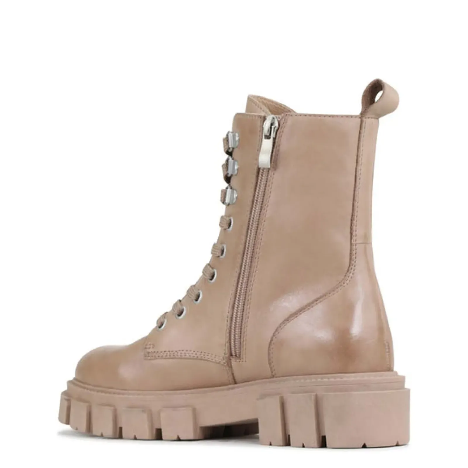 EOS Melbourne EOS Feature Leather Boot - Taupe Best
