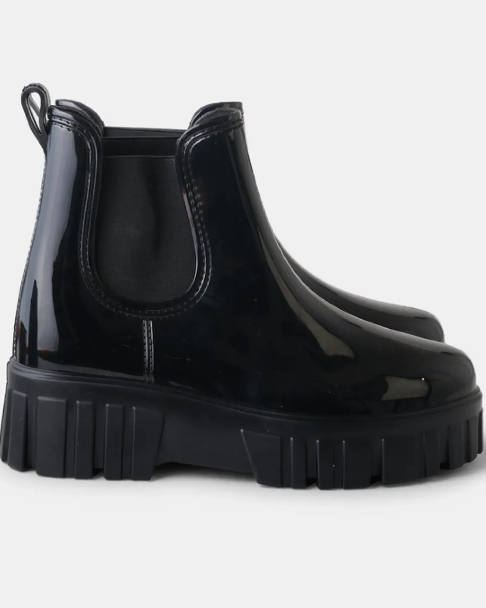 Walnut Leon Gumboot - Black Outlet