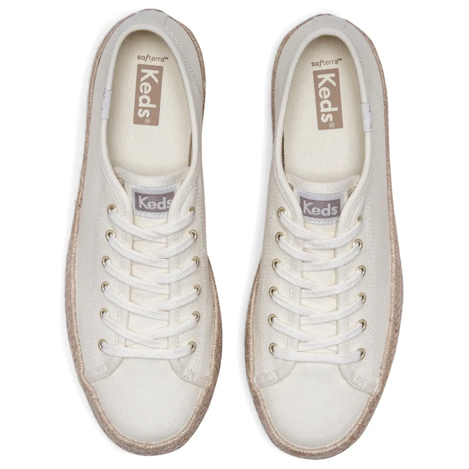Keds Tripe Up Canvas Jute Foxing - Natural Fashion