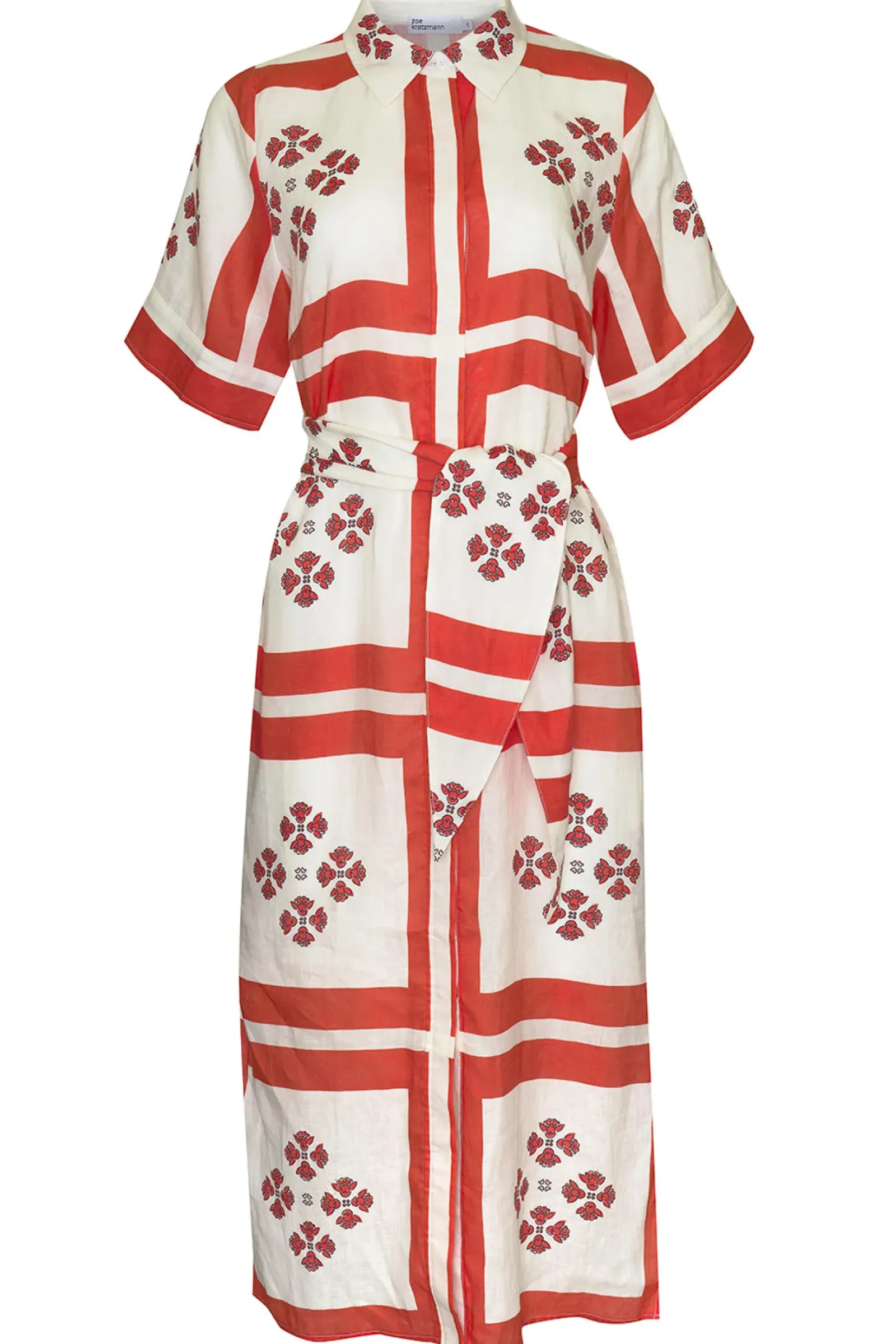 Zoe Kratzmann Globe Dress - Tamarillo Scarf Hot