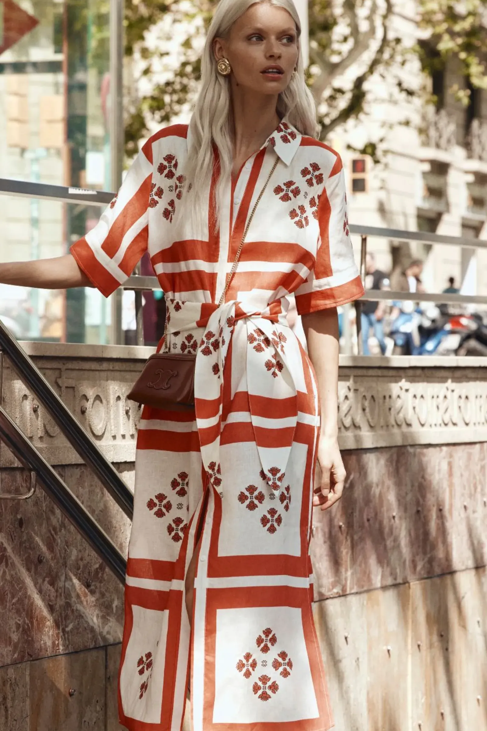 Zoe Kratzmann Globe Dress - Tamarillo Scarf Hot