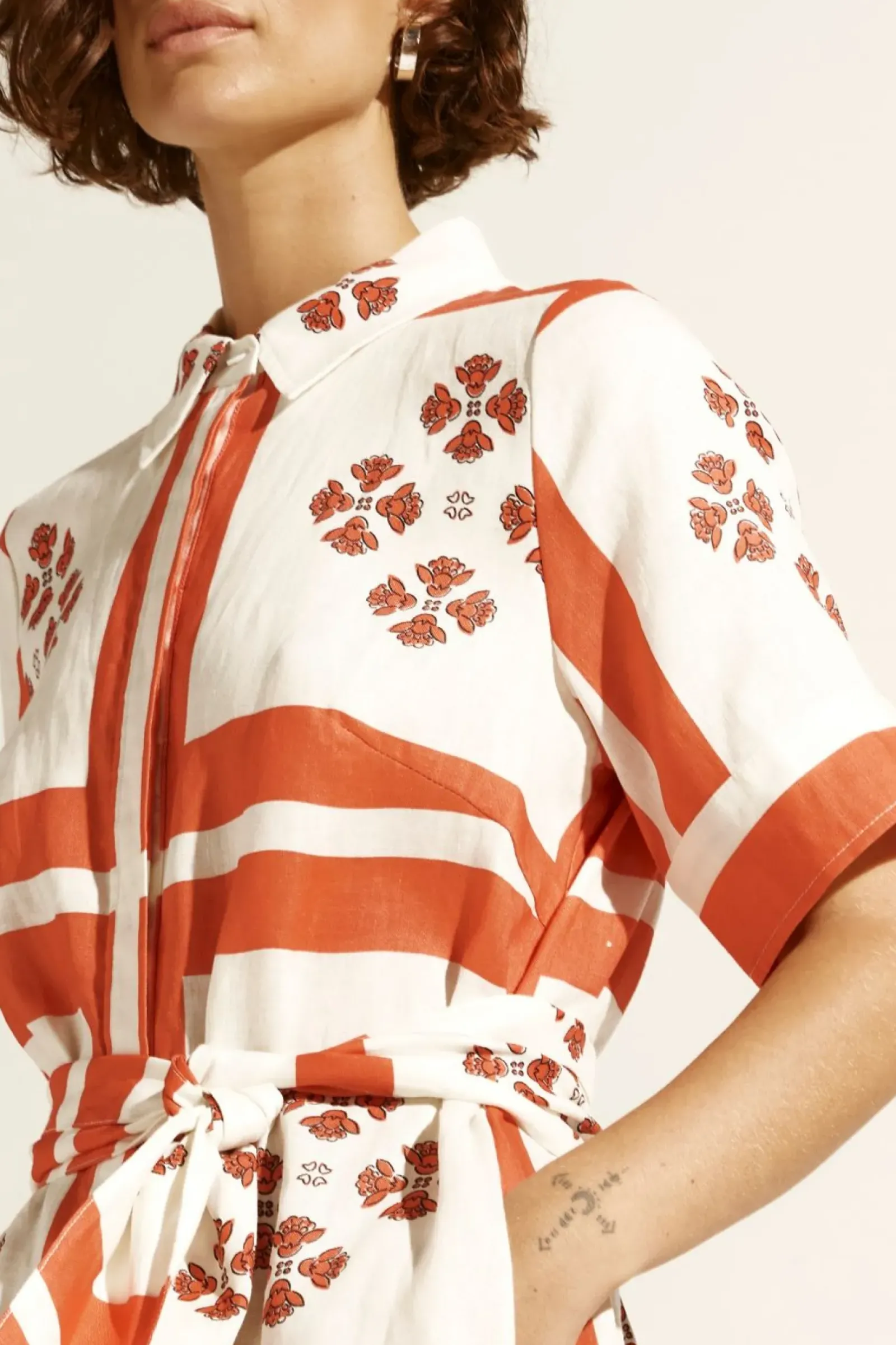 Zoe Kratzmann Globe Dress - Tamarillo Scarf Hot