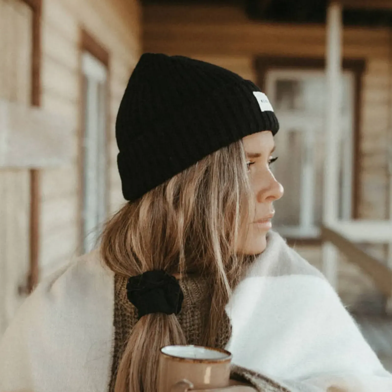 Will & Bear Will & Bear Levi Beanie - Black Sale