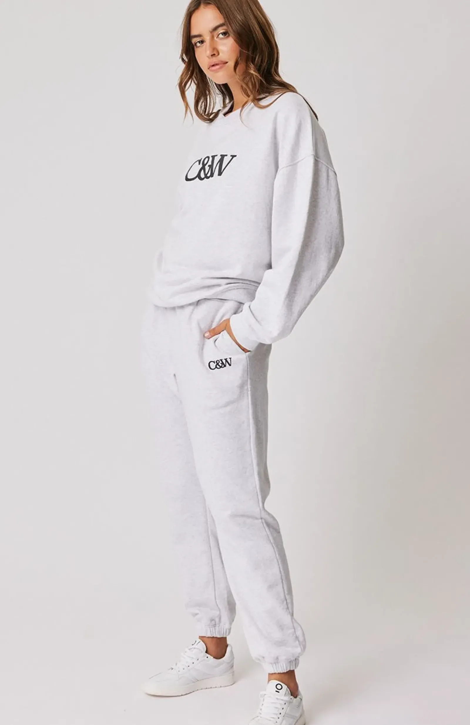 Cartel & Willow Cartel & Willow Nina Sweater - Grey Marle Best