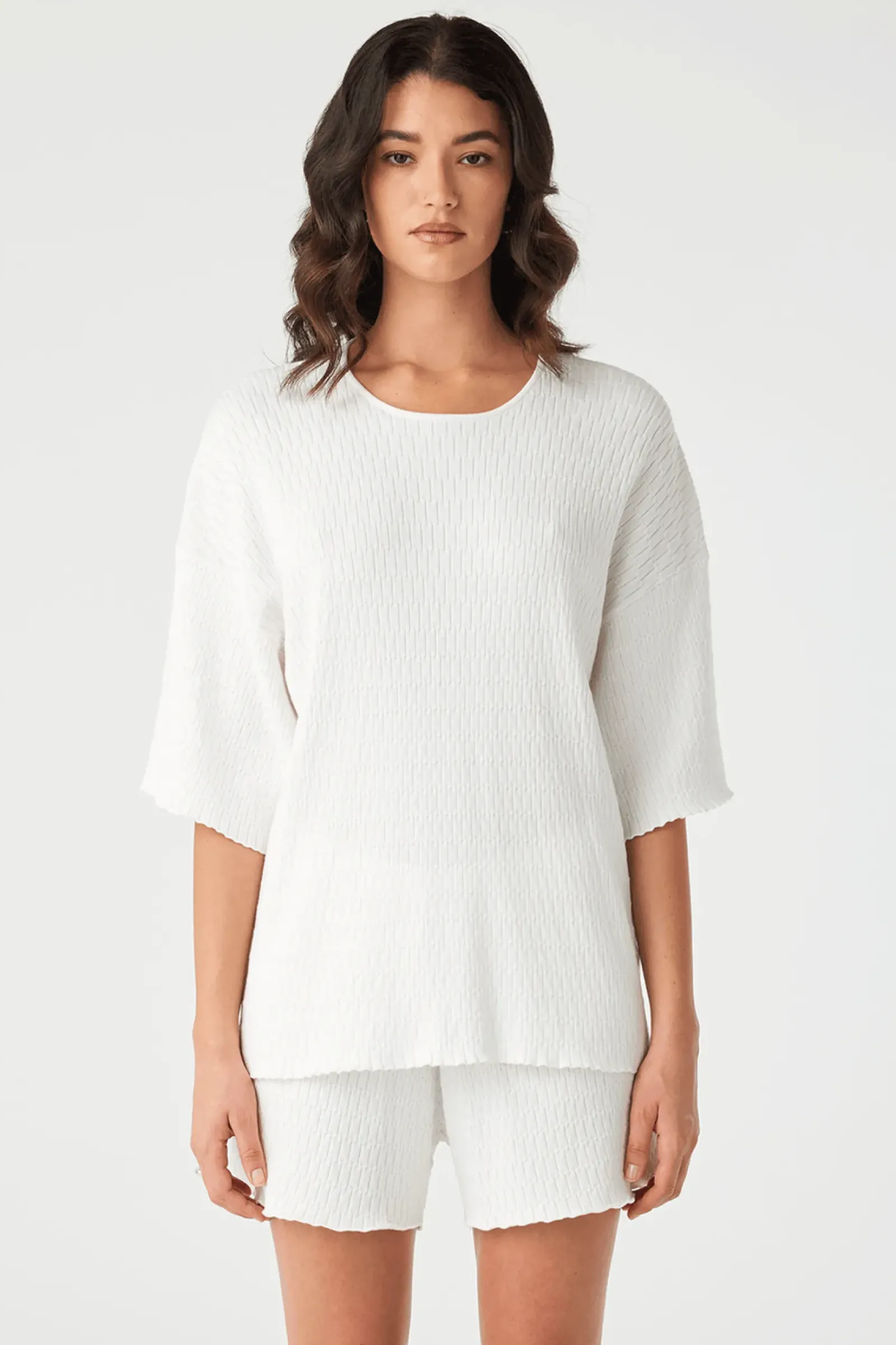 ARCAA  Jude T-Shirt - Cream Discount