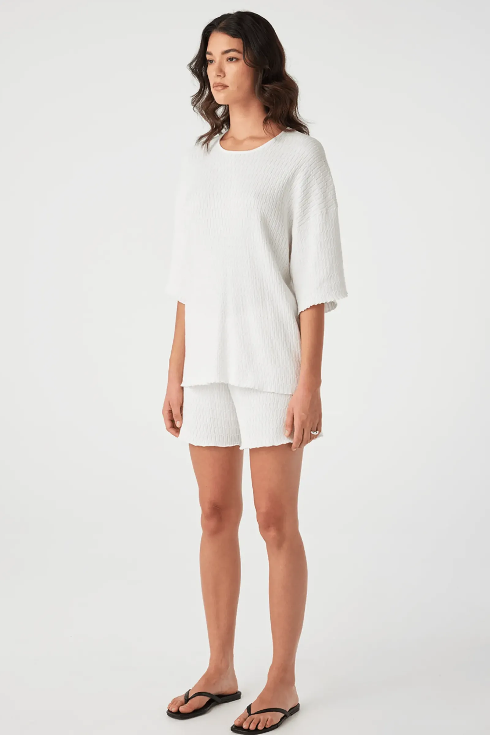 ARCAA  Jude T-Shirt - Cream Discount