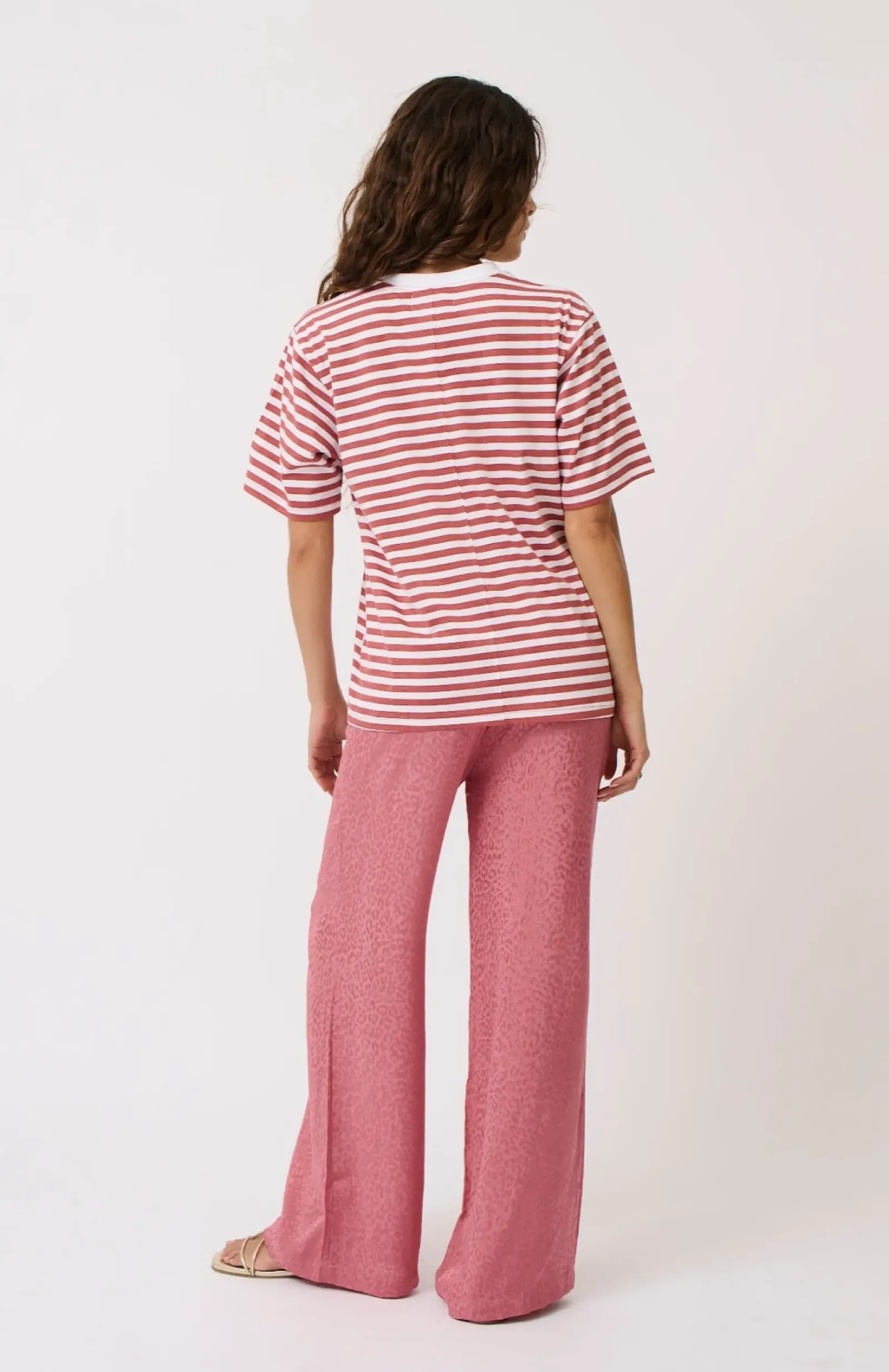Cartel & Willow Cartel & Willow Sophie Tee - Dusty Stripe New