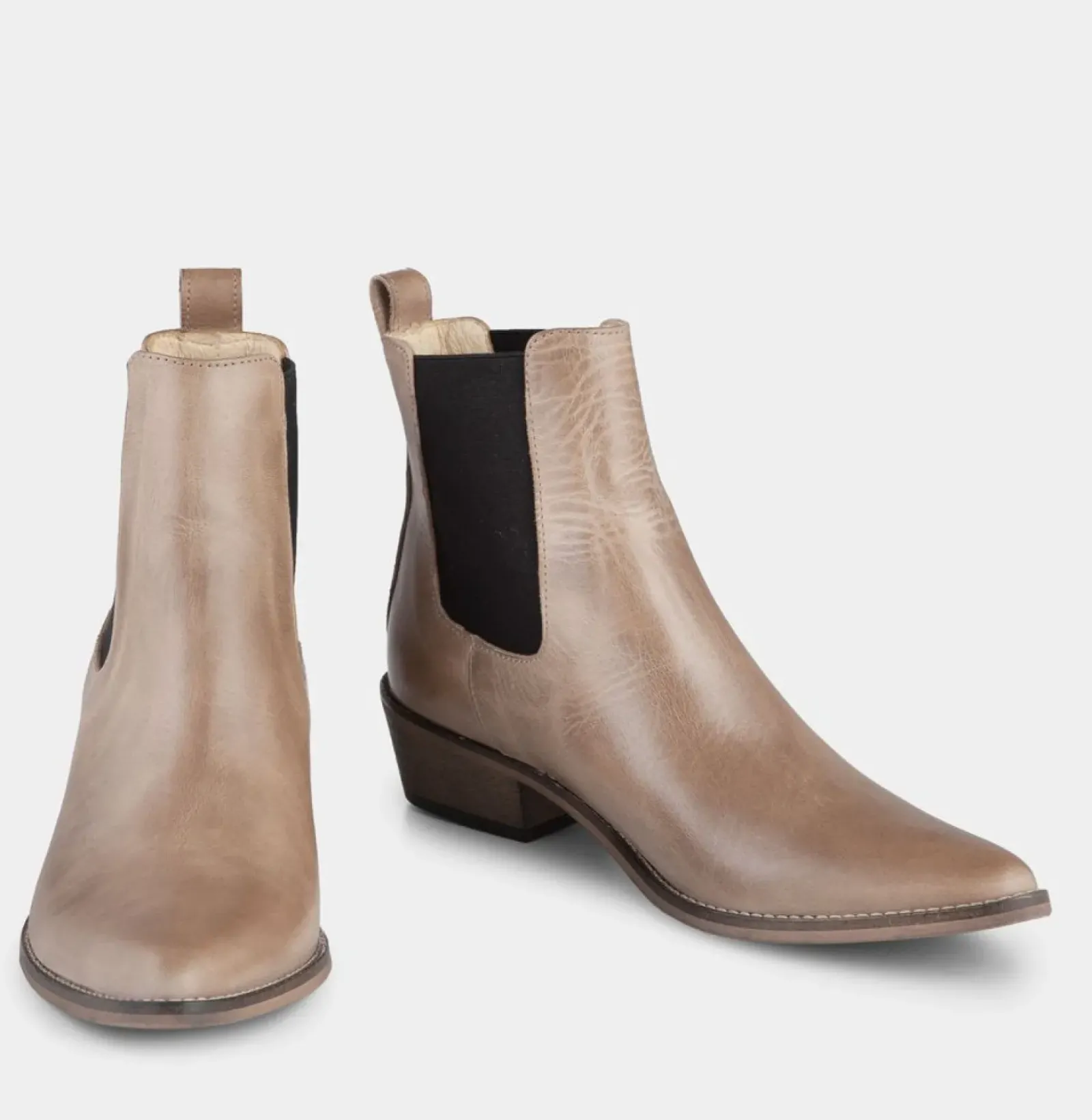 ivylee Stella Boot - Smoke Grey/Beige Outlet