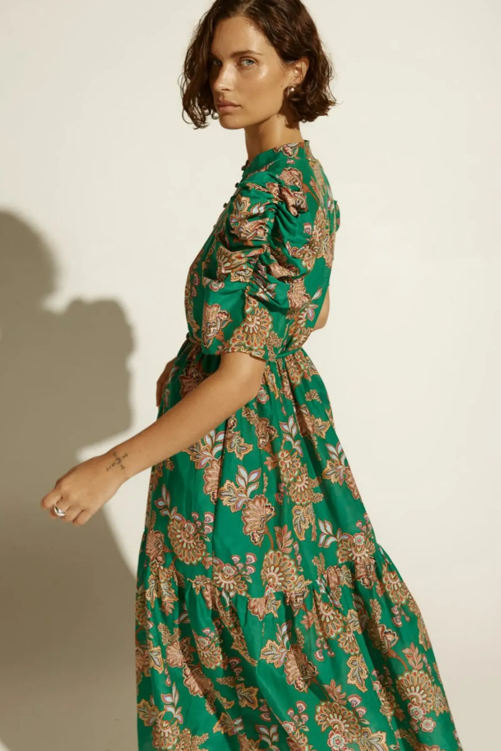 Zoe Kratzmann Opus Dress - K'gari Palm Green Sale