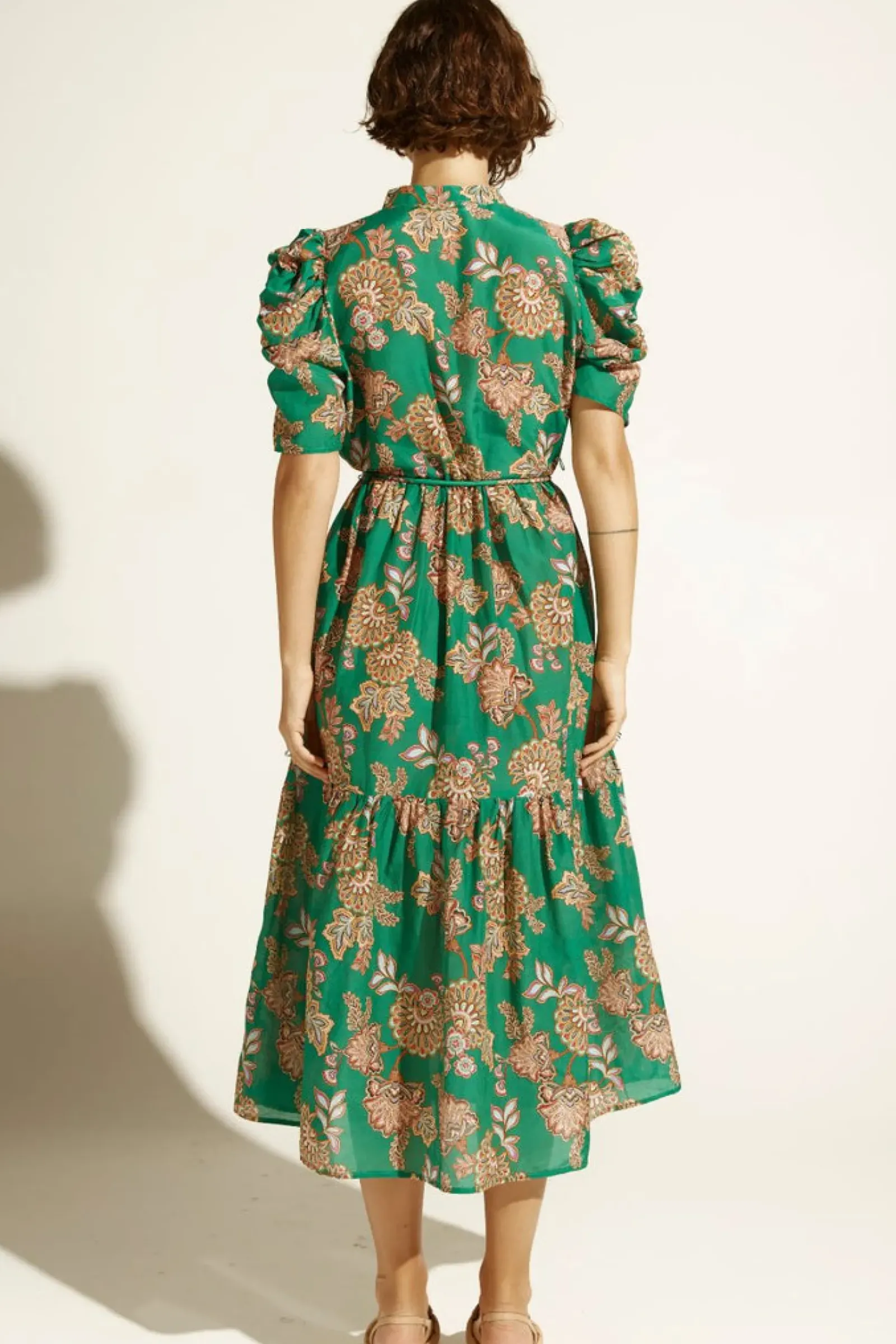 Zoe Kratzmann Opus Dress - K'gari Palm Green Sale