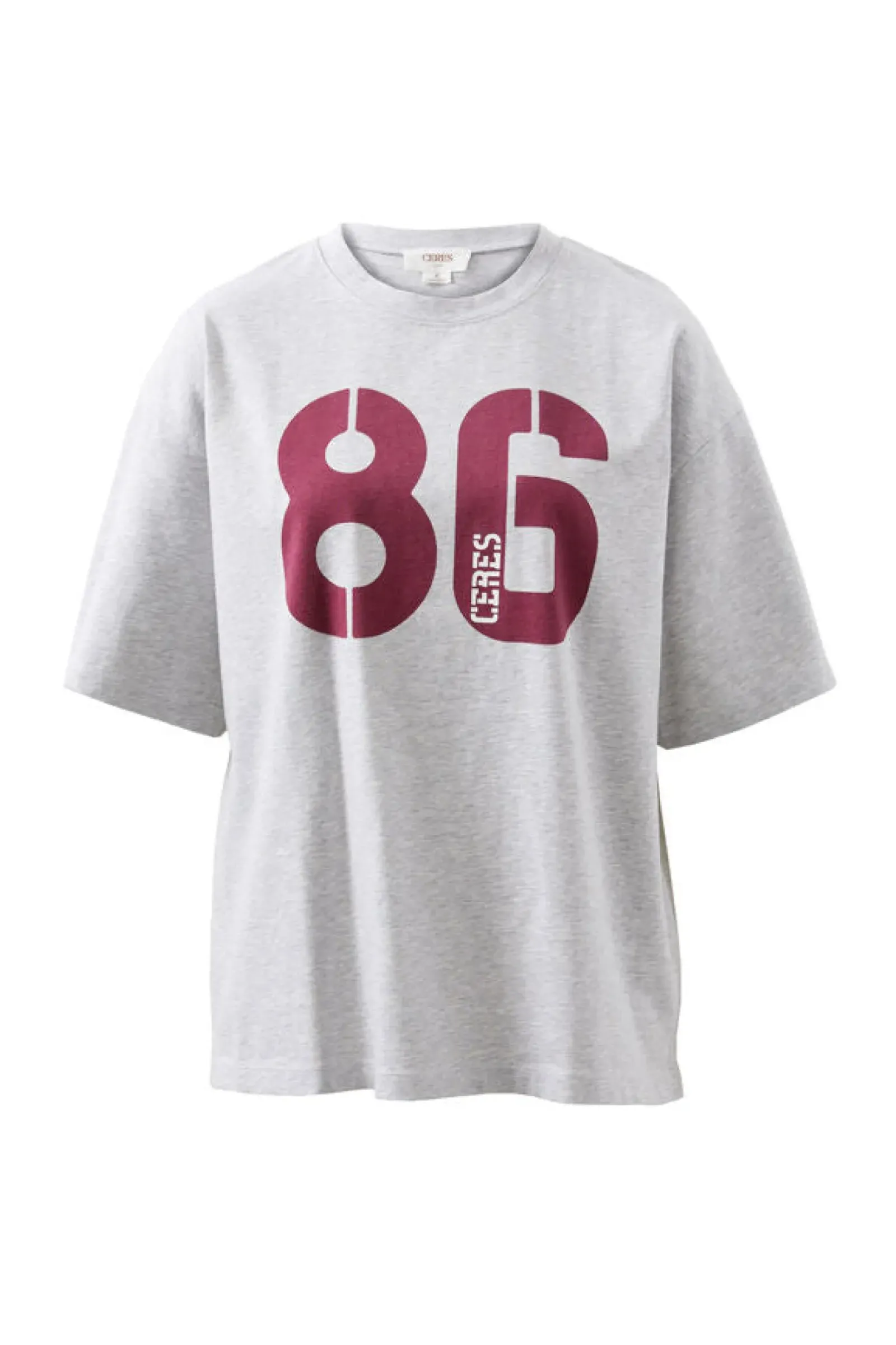 Ceres Life Boyfriend Tee- Cloud Marle/Ceres 86 Hot
