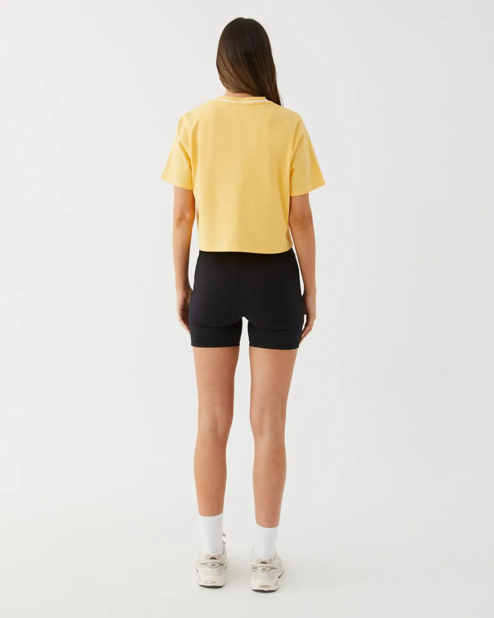 Upstate Evolve Cropped Tee- Pina Colada Clearance