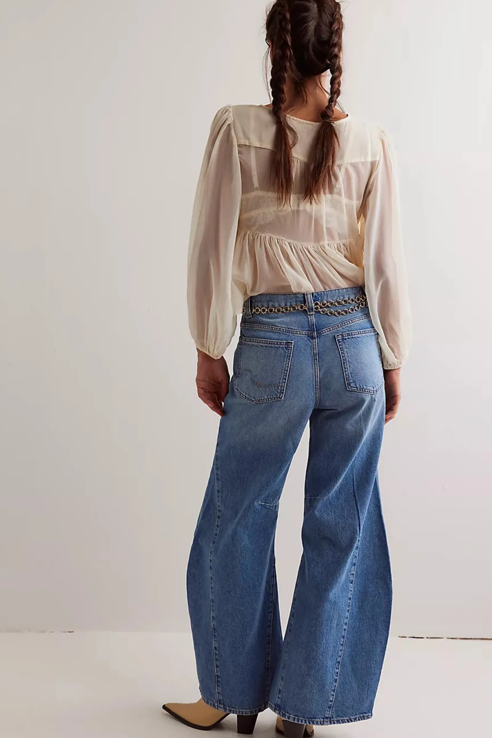 Free People Eden High Slouchy Jean - Homefree Outlet