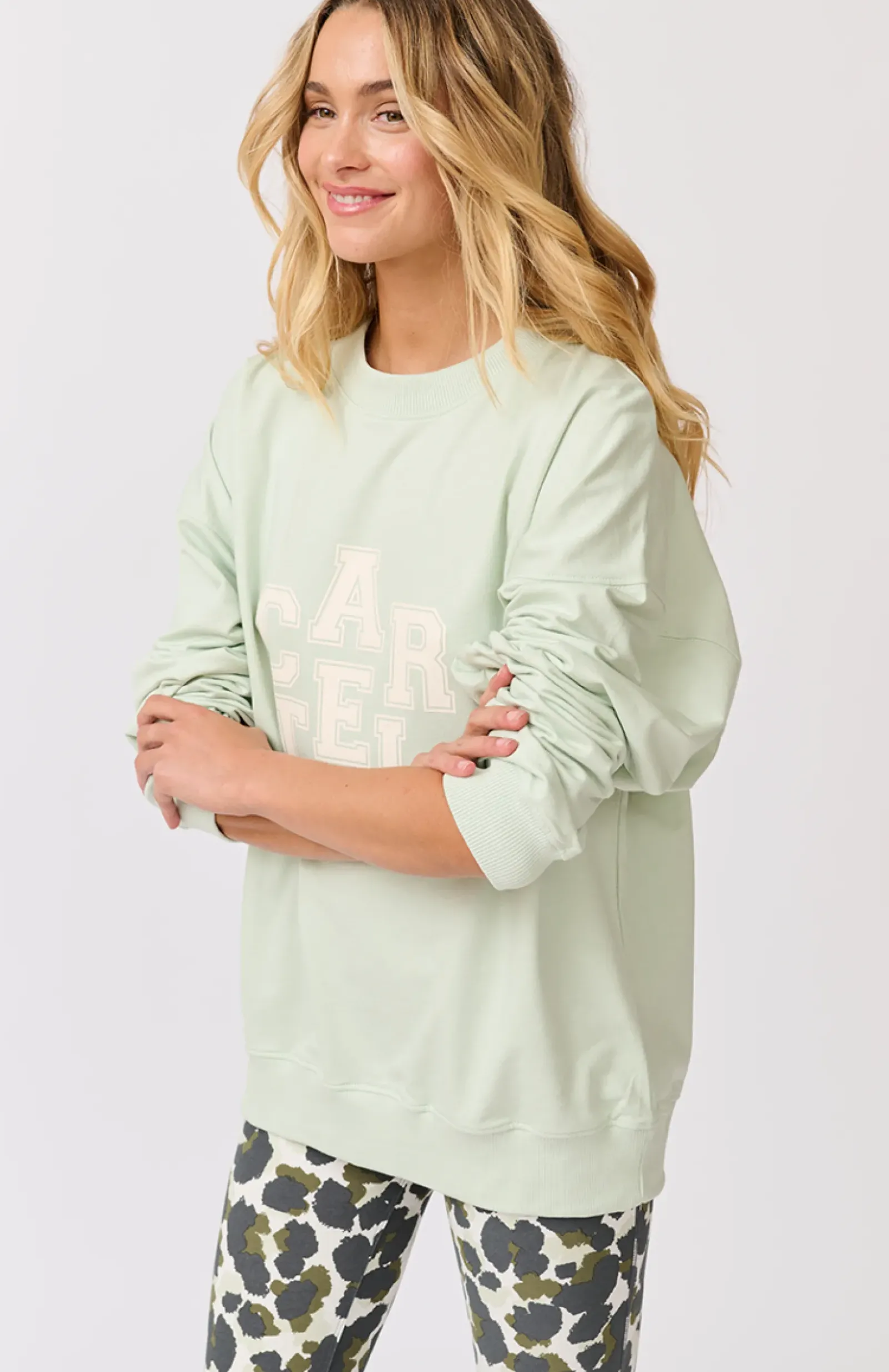Cartel & Willow Cartel & Willow Nina Sweater  - Matcha Discount