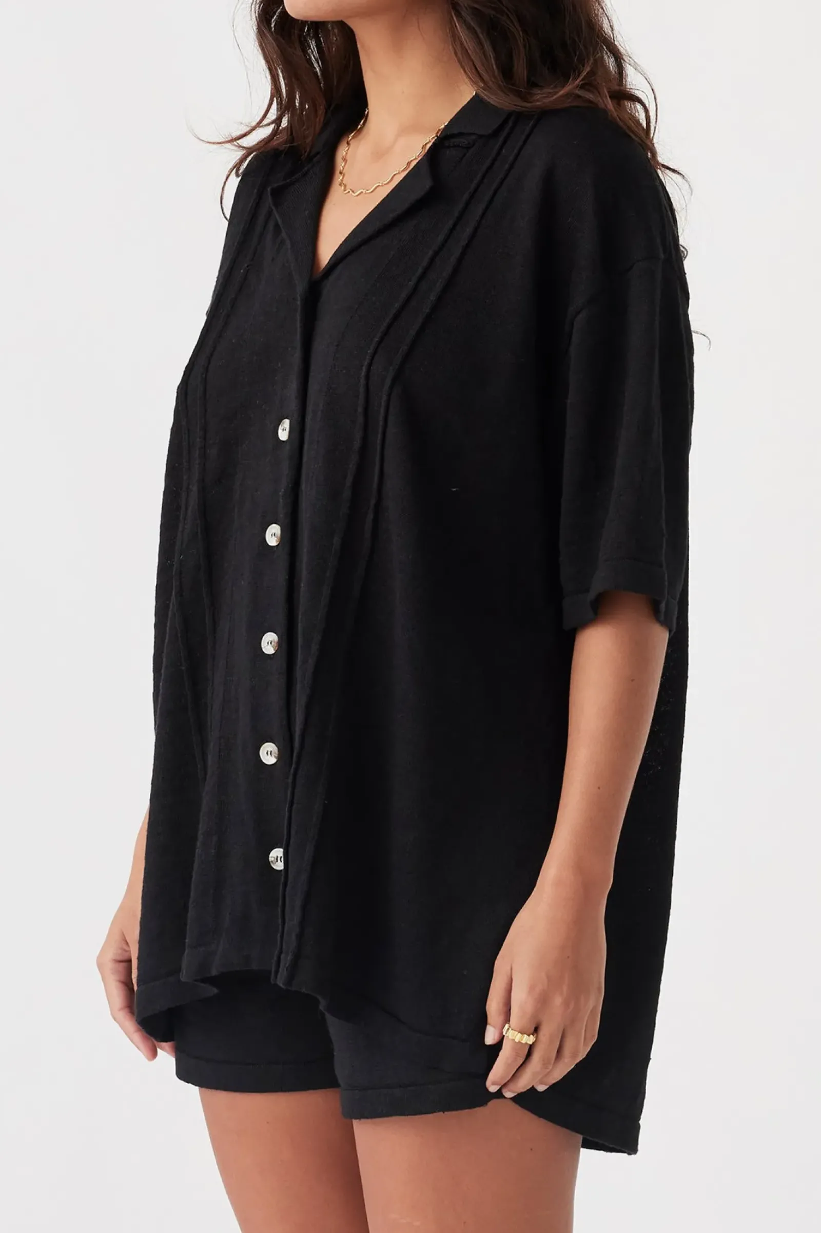 ARCAA Darcy Shirt - Black Outlet