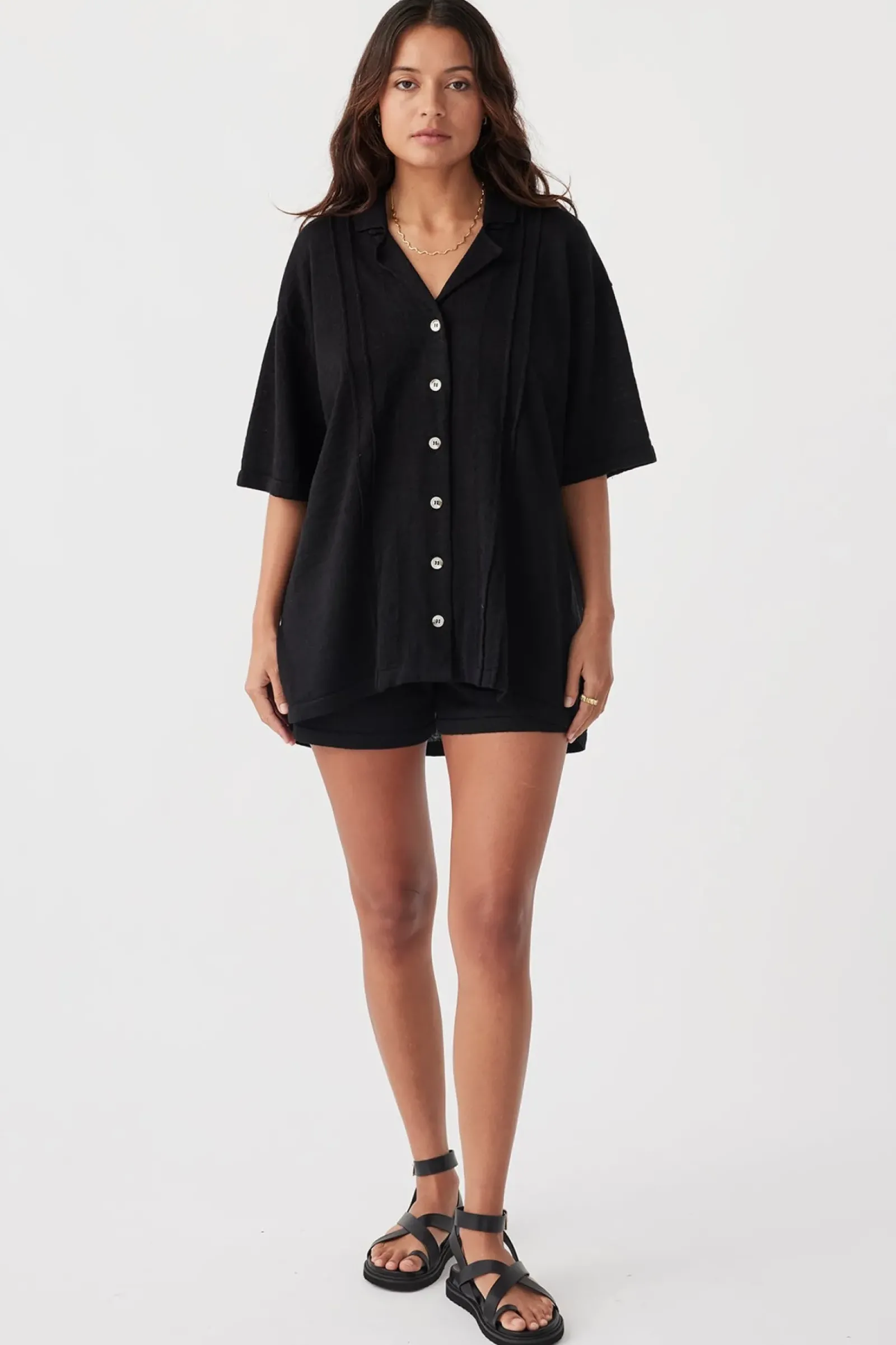 ARCAA Darcy Shirt - Black Outlet