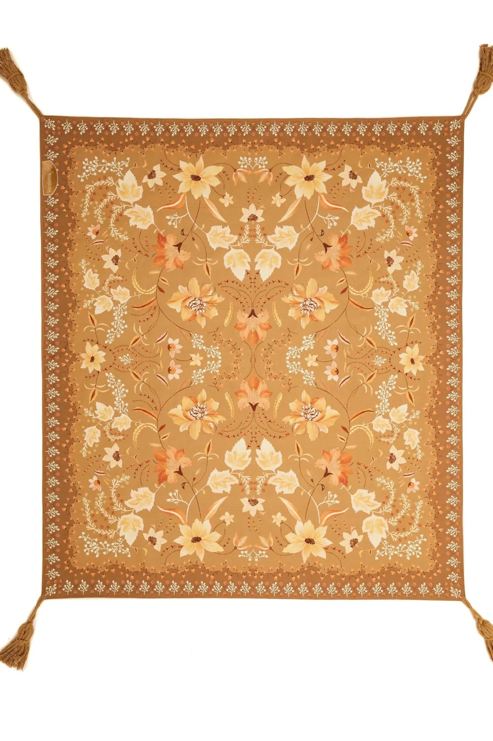 Wandering Folk Picnic Rug - Golden Folk Fashion