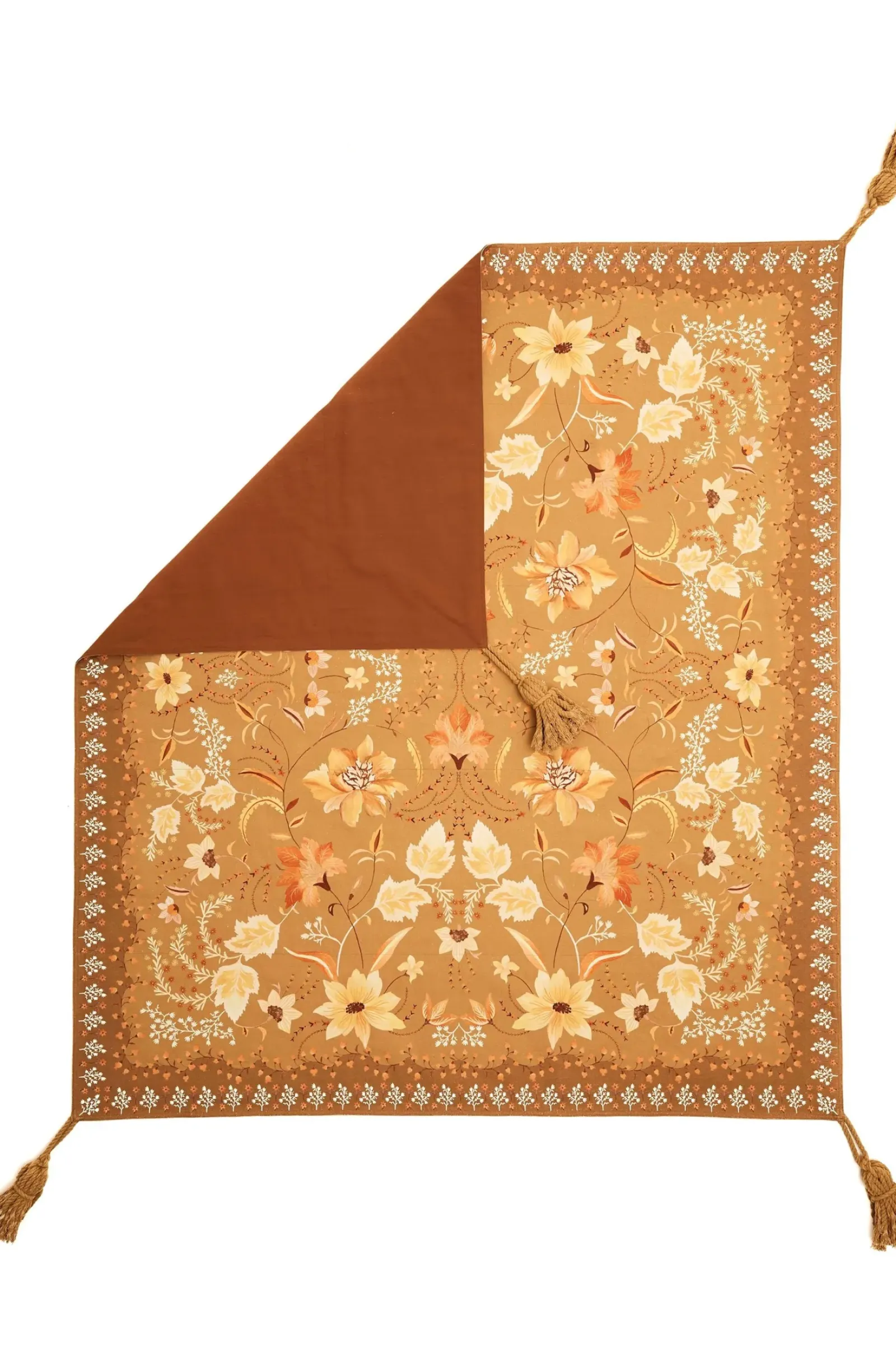 Wandering Folk Picnic Rug - Golden Folk Fashion