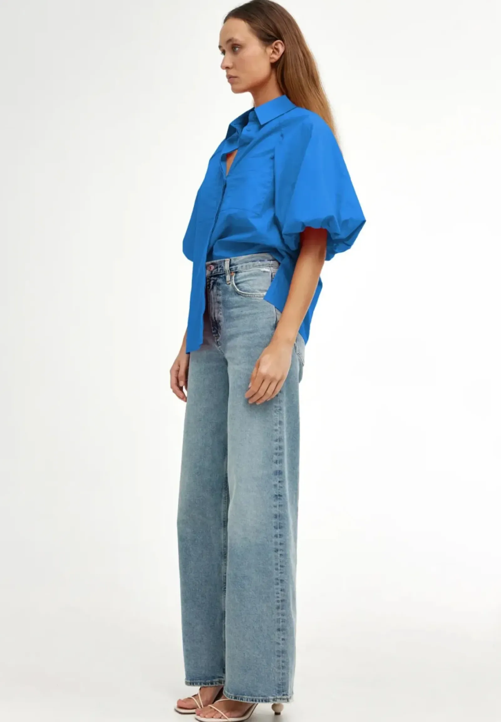 Kinney Zoya Shirt - Cobalt Sale