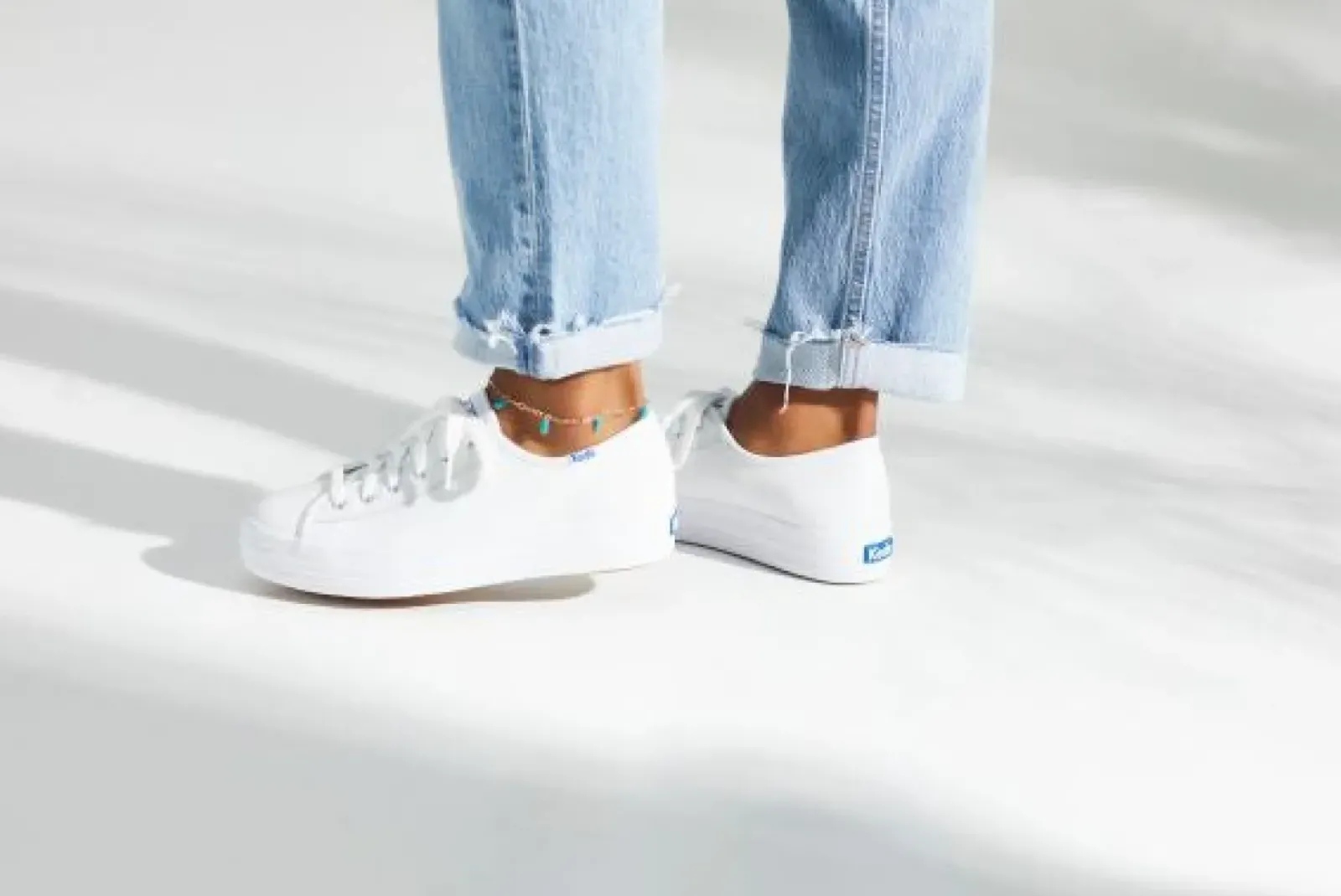 Keds Triple Kick Leather- White Discount
