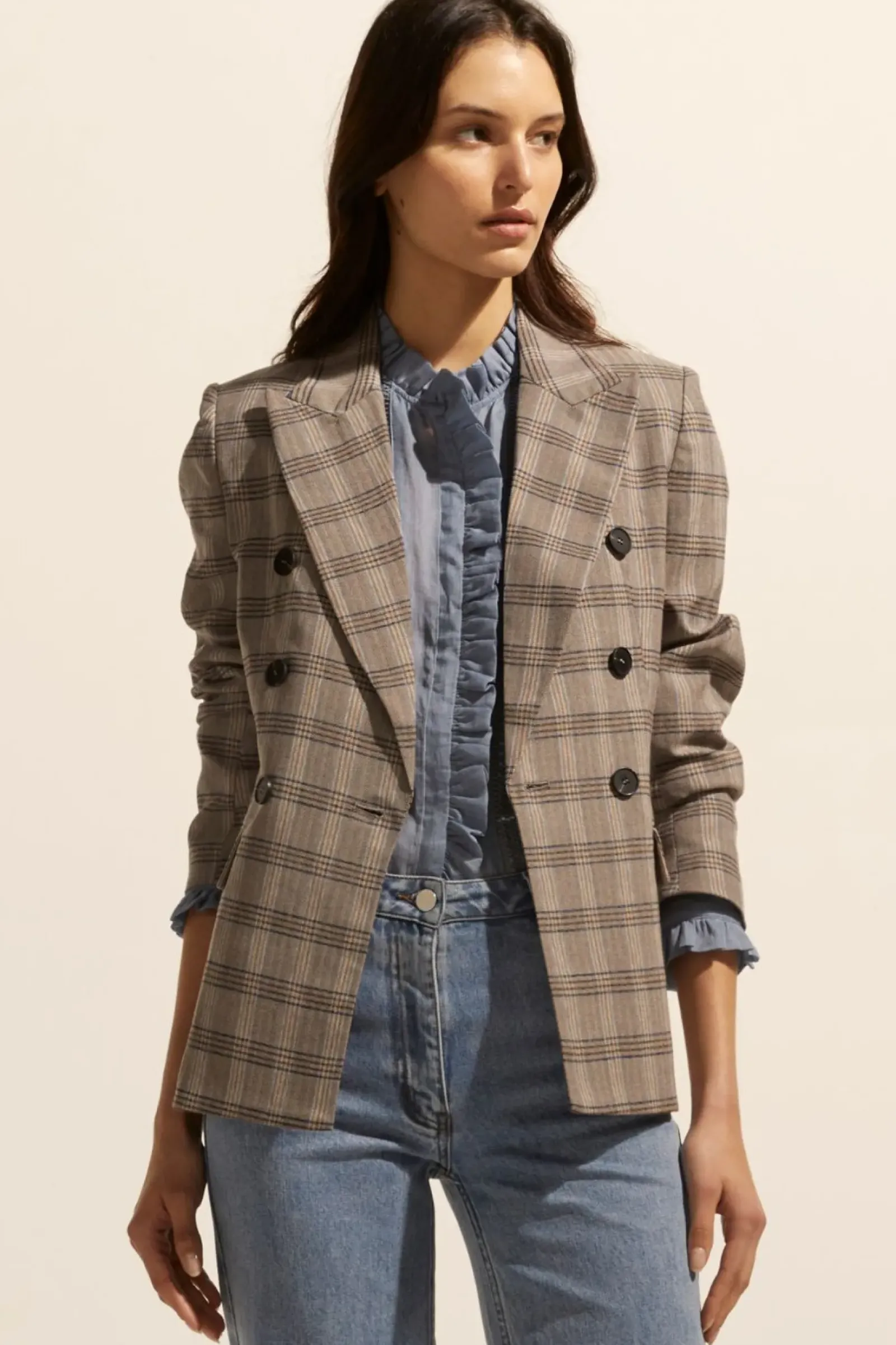Zoe Kratzmann Spurt Jacket - Mousse Check Online