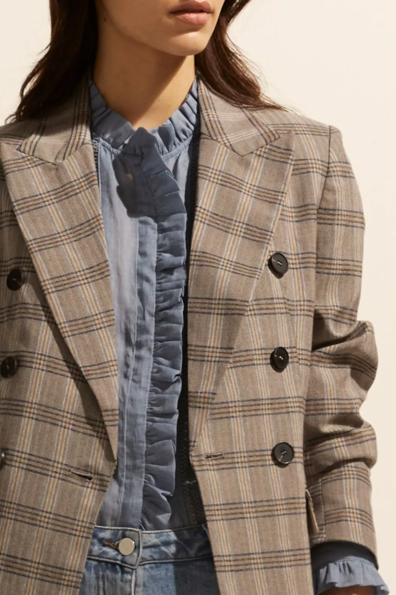 Zoe Kratzmann Spurt Jacket - Mousse Check Online