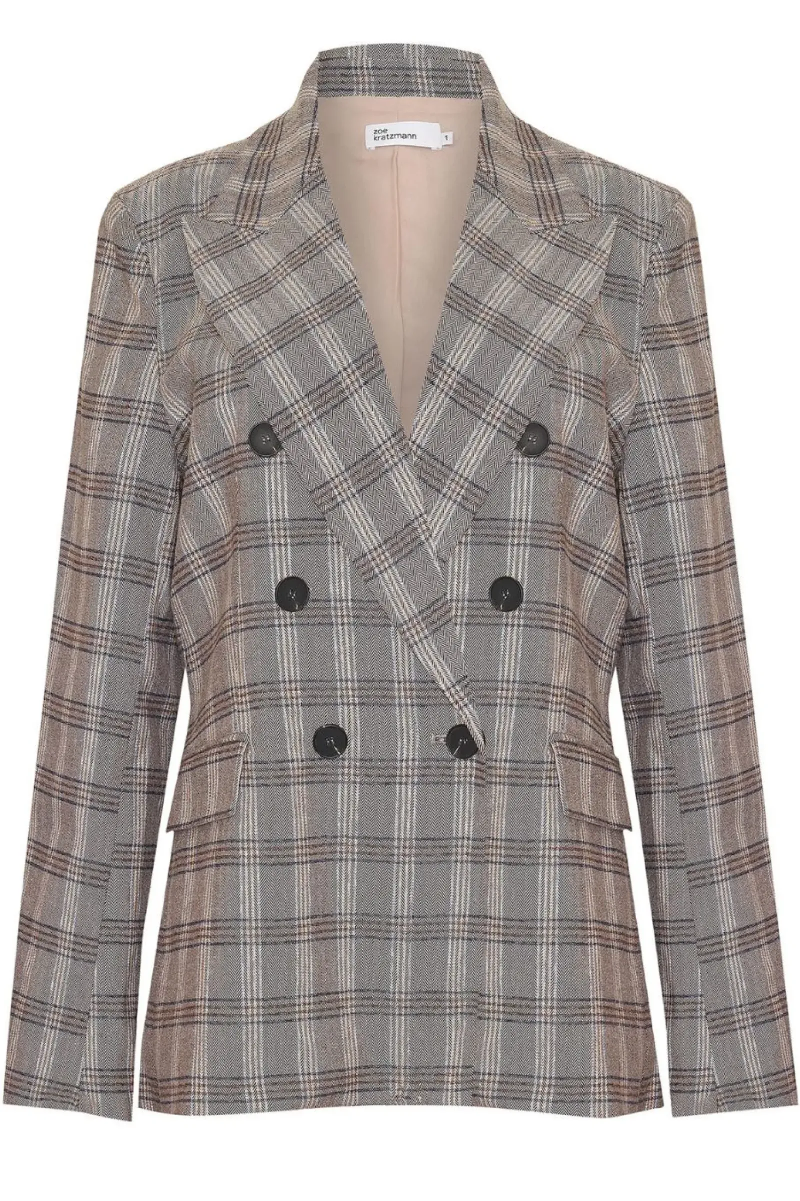 Zoe Kratzmann Spurt Jacket - Mousse Check Online