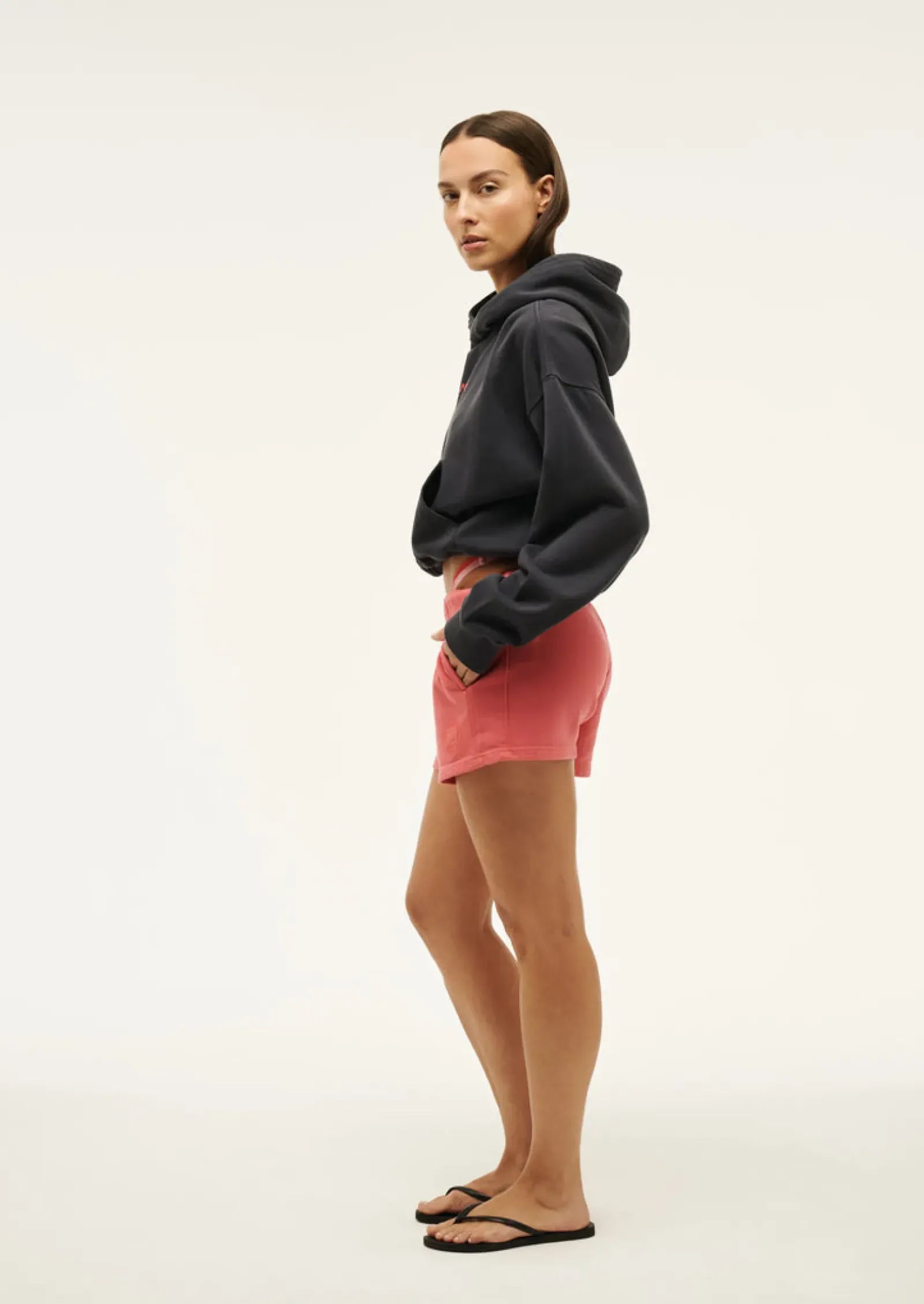 P.E Nation Transition Hoodie - Washed Ebony Sale