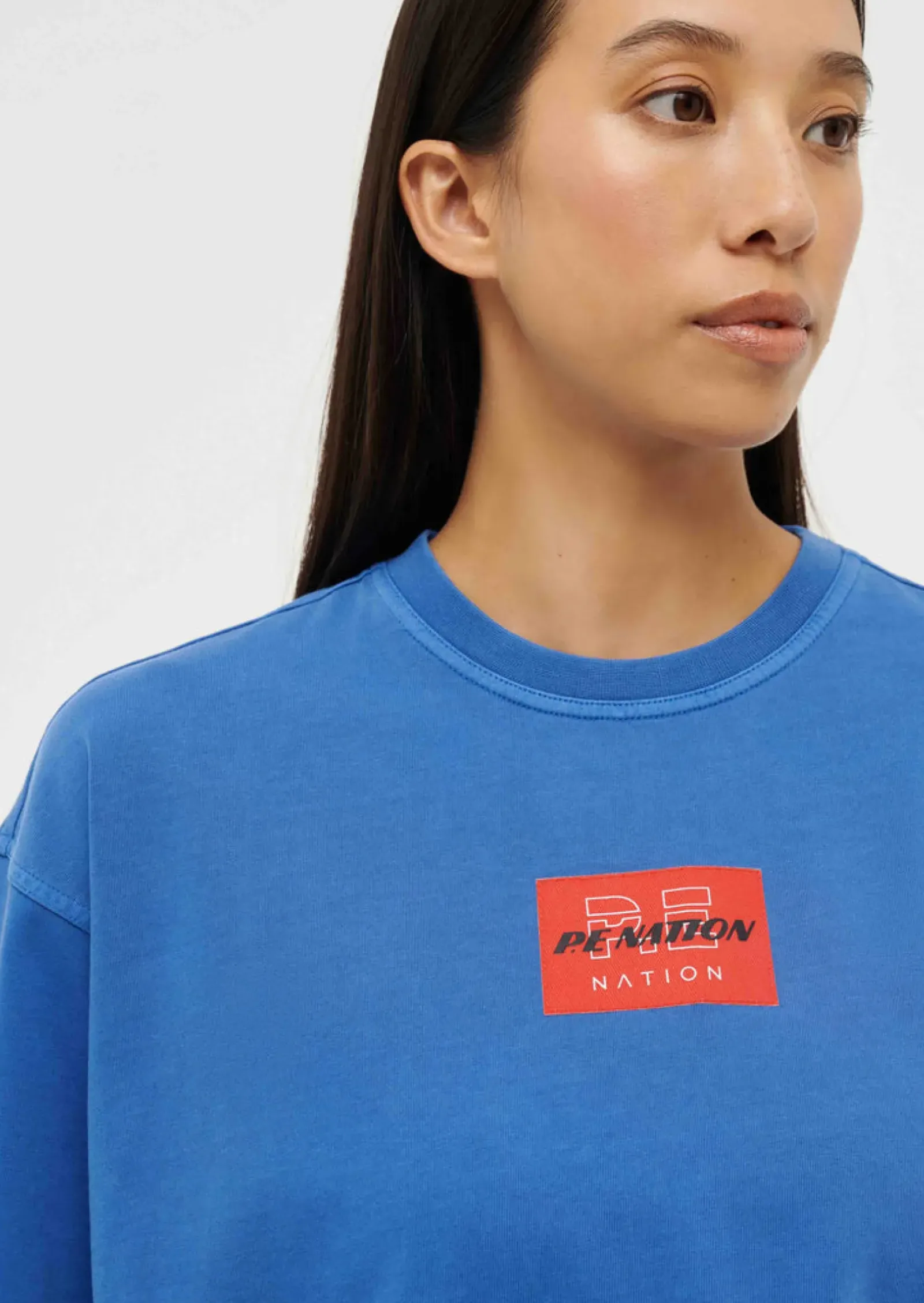 P.E Nation Trifecta Tee - Electric Blue Fashion