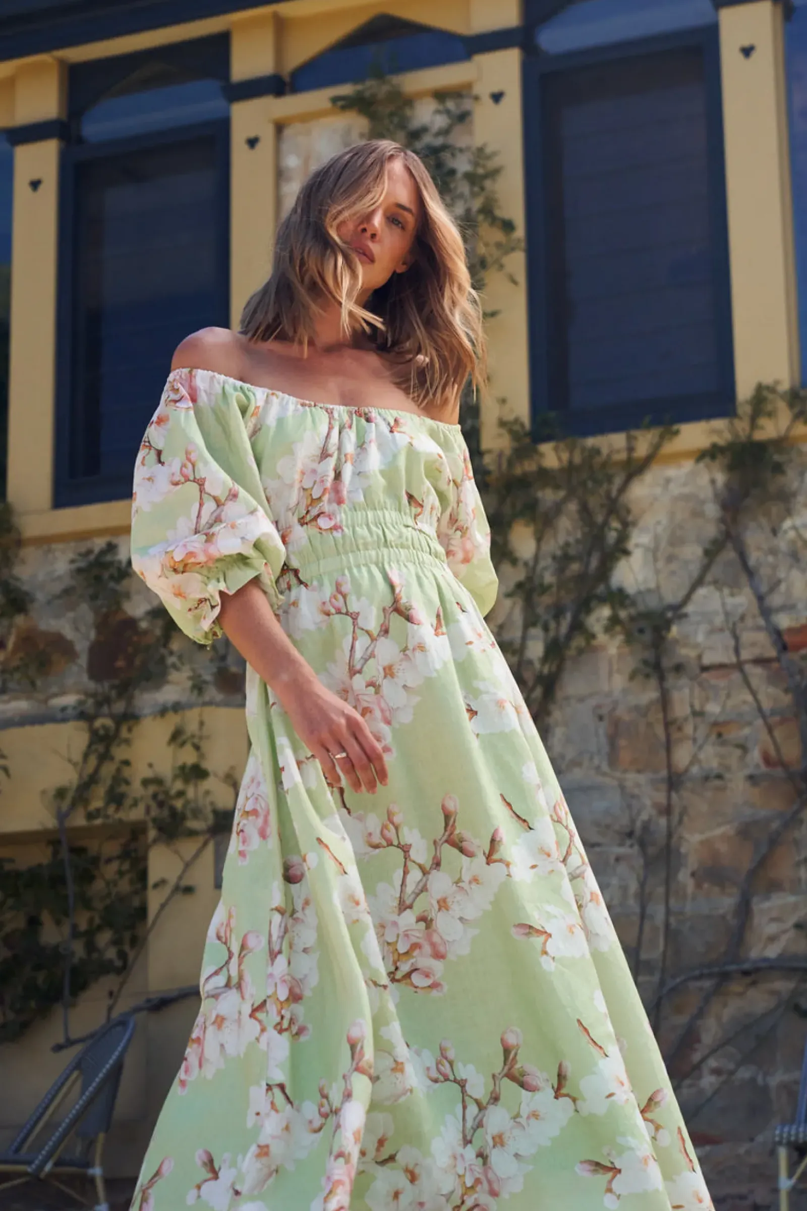 Aston Studio Lyra Dress - Paradise Blossom Clearance