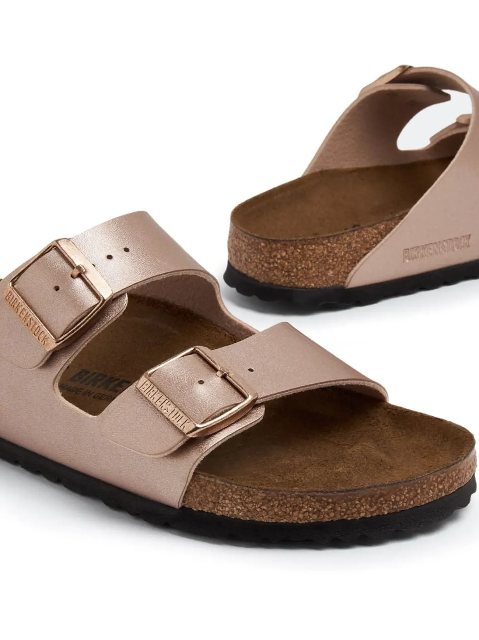 Birkenstock Arizona Copper Birko-Flor - Narrow Fashion