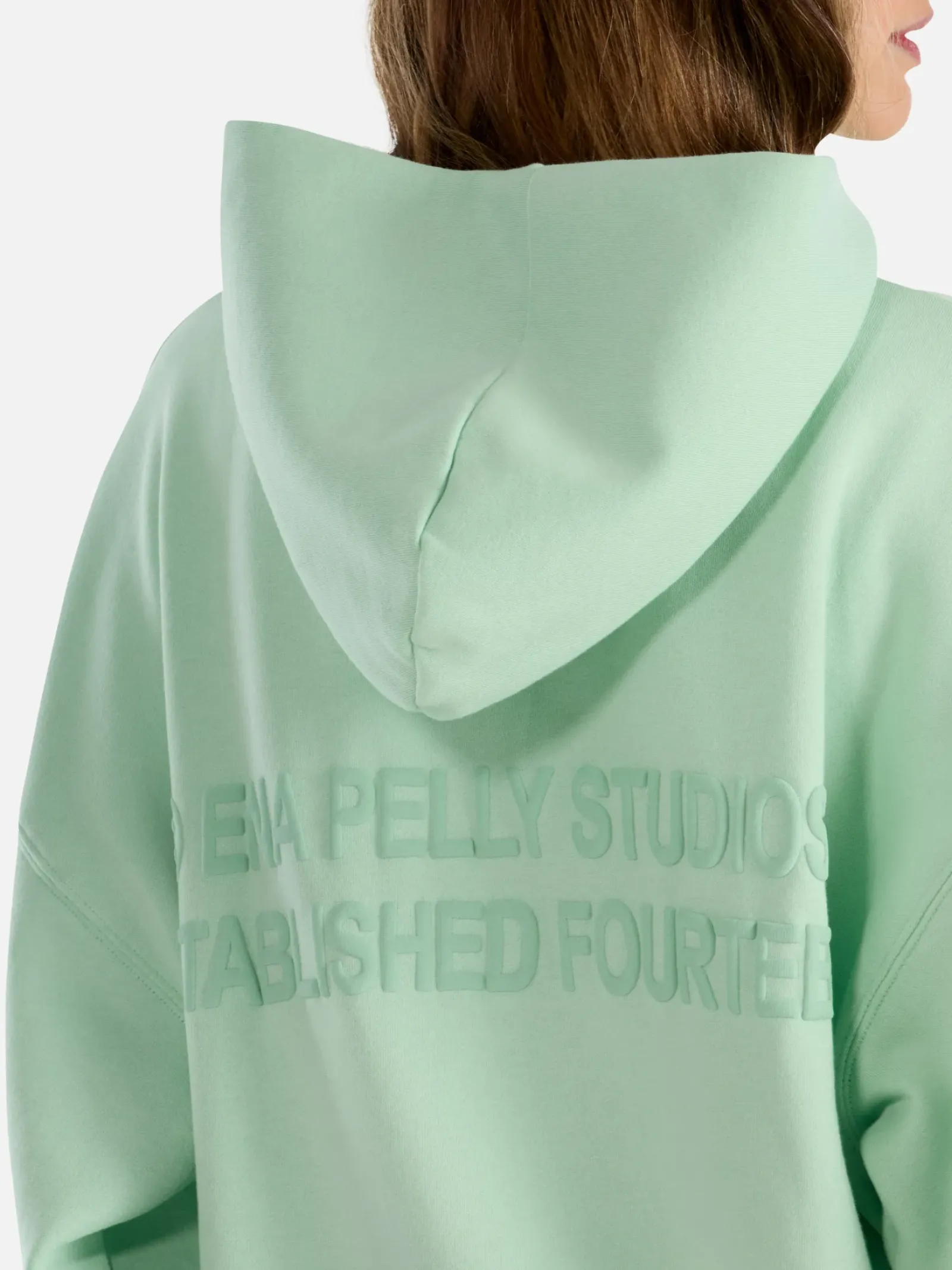 Ena Pelly Atelier Hoodie - Mint Sale